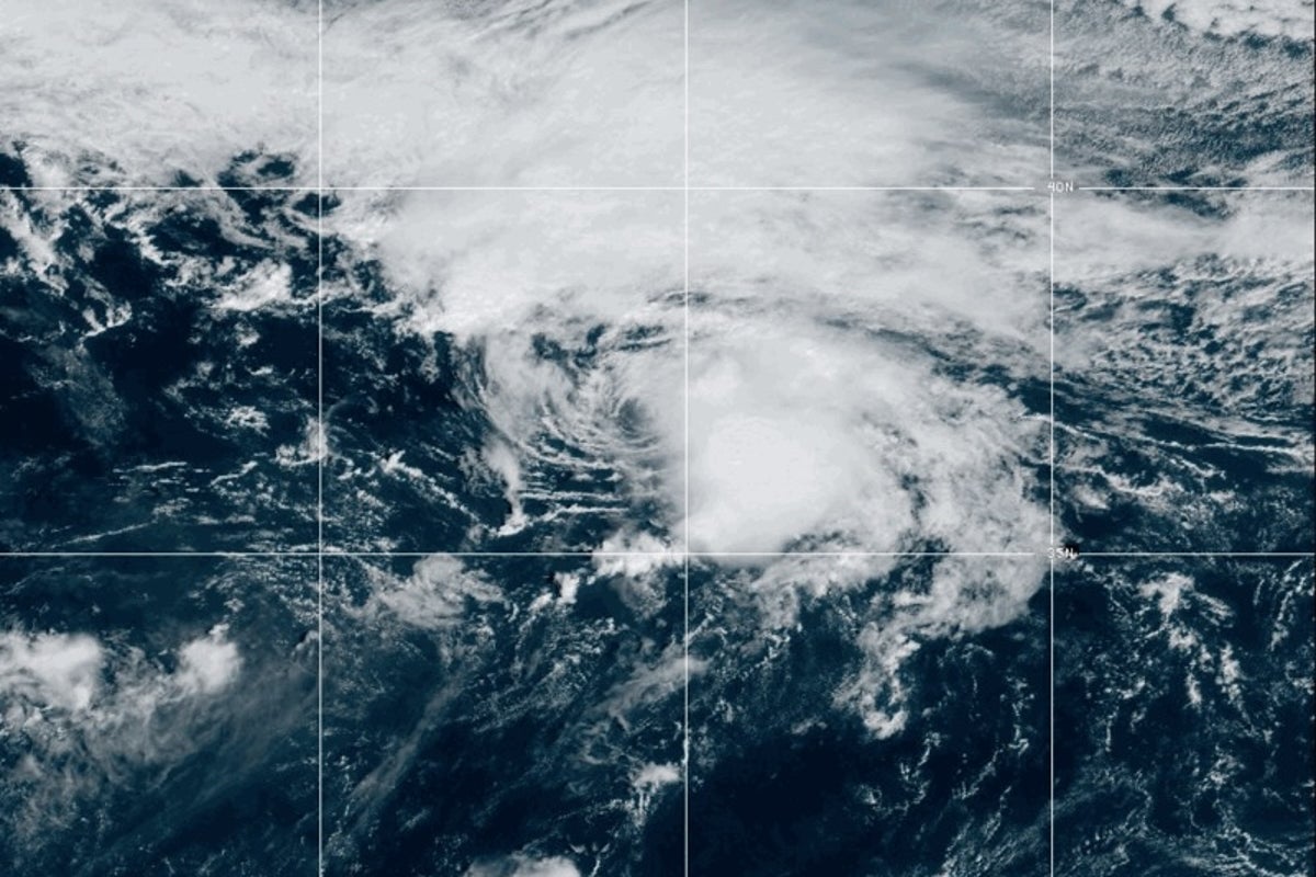 Tropical Storm Hanna forms in the Atlantic, forecasters say it poses no land threat