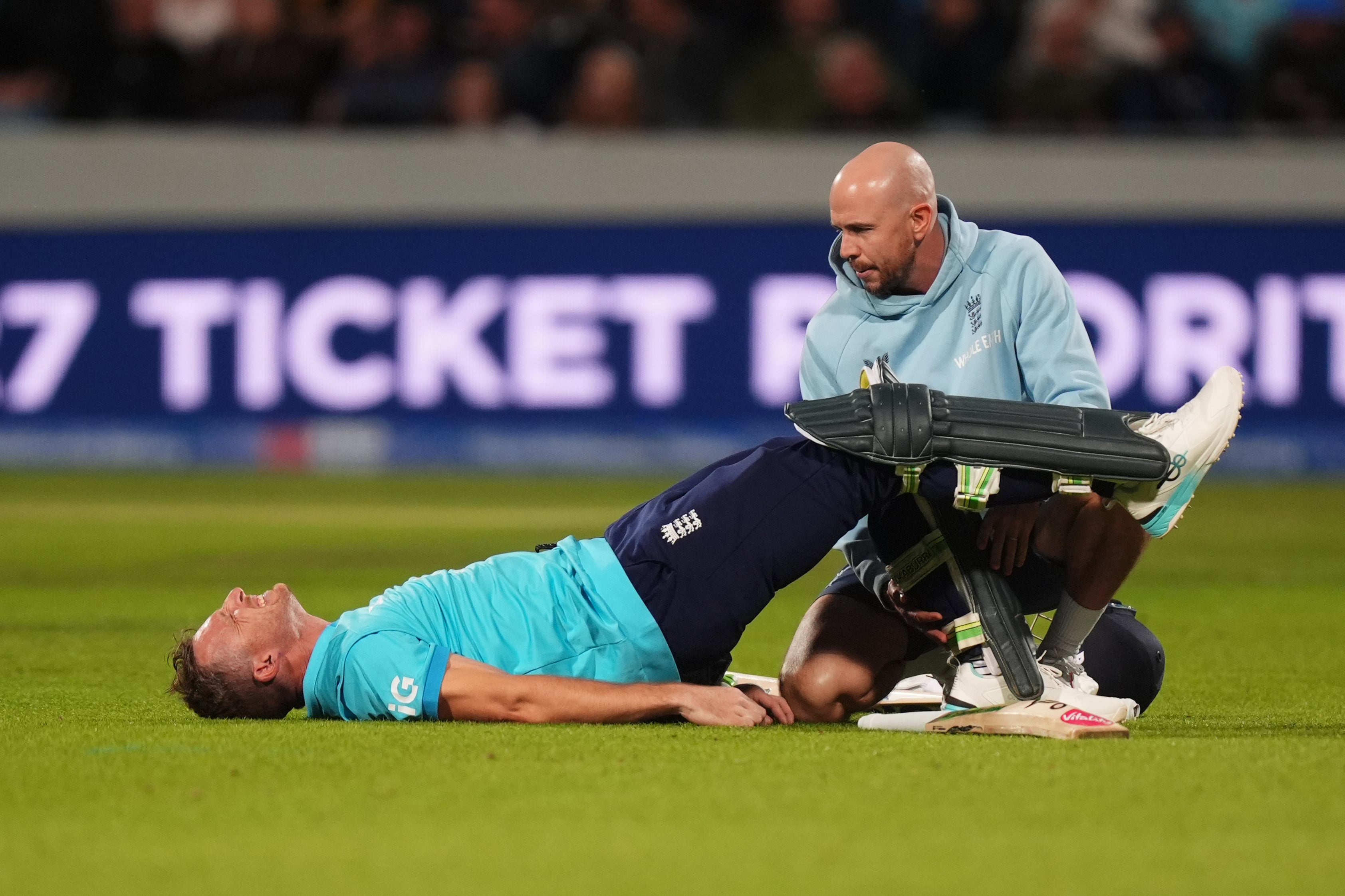 Jos Buttler was injured against Sri Lanka last month (PA)