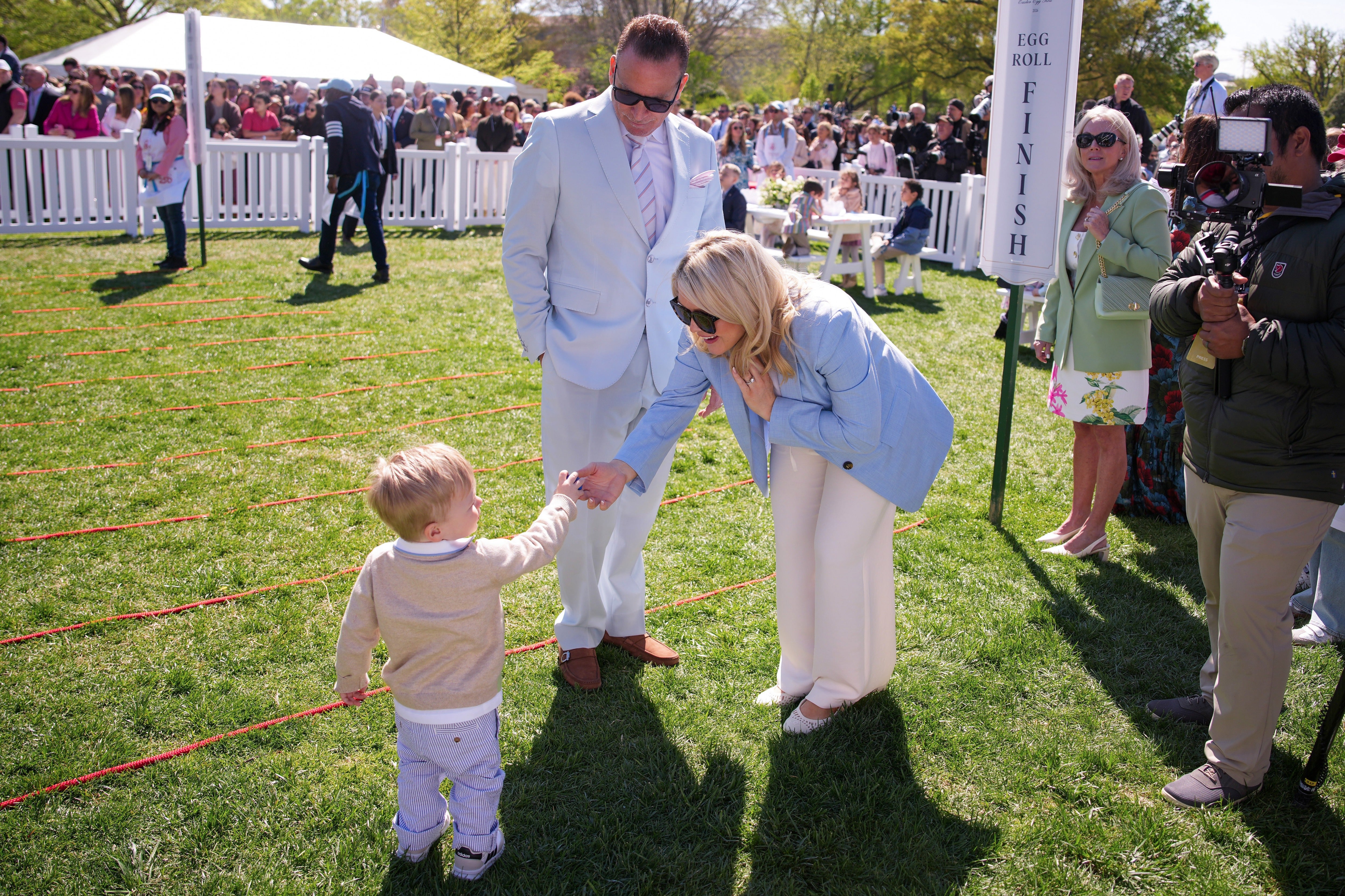 Leavitt left her post on August 27, about two weeks after Trump announced her departure, saying she wanted to spend more time with her family (Getty Images)