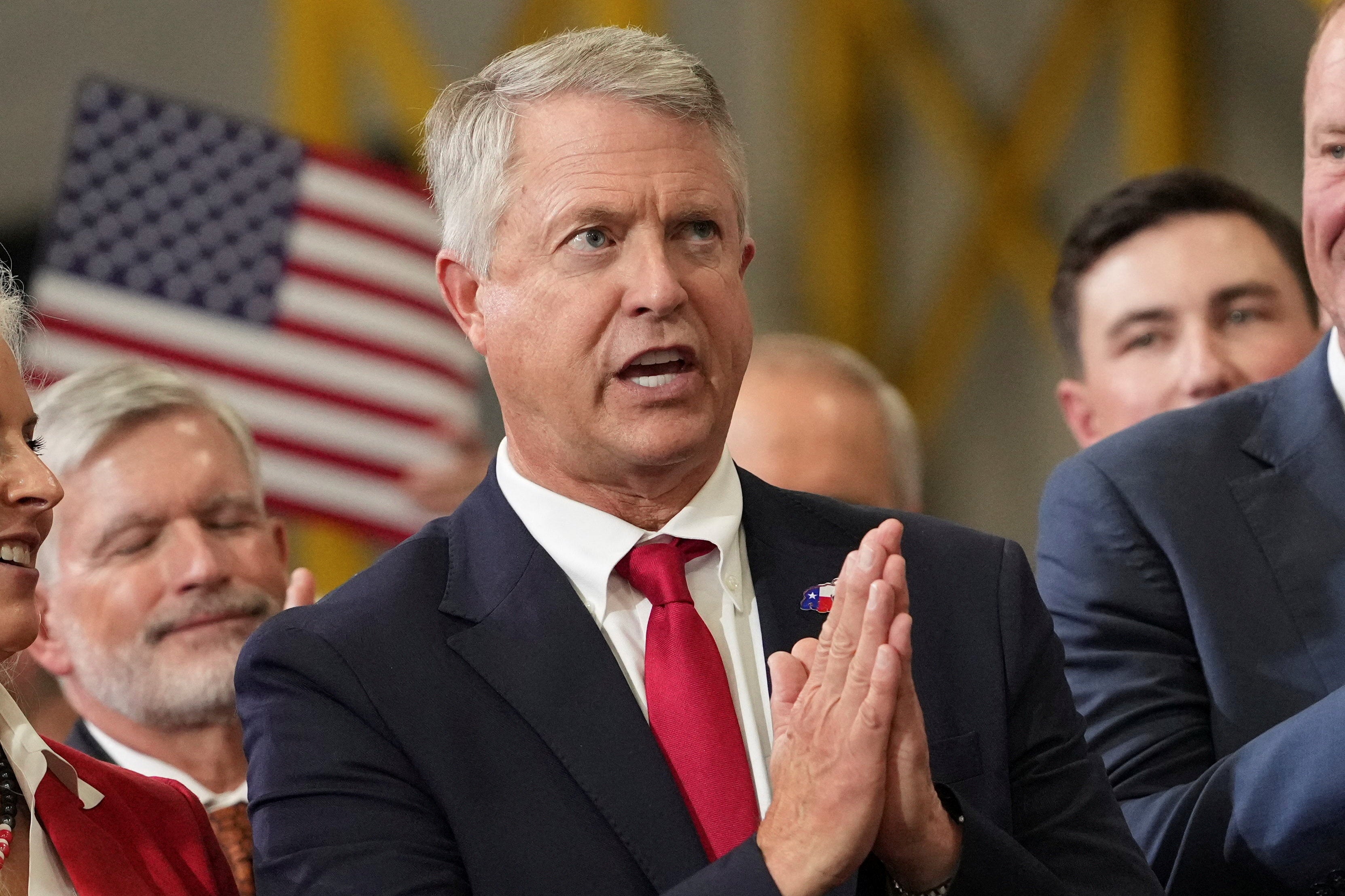 Sen. Roger Marshall, (R-Kan.), faces a tough re-election where the cost of diesel and tariffs has beat down on Kansans. (Reuters)