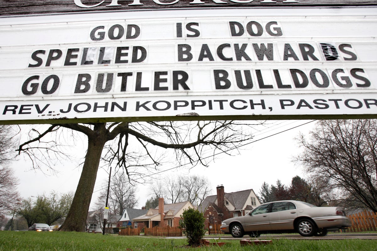 Giggle for God: America’s witty church signs aim to inspire, attract drivers and passersby