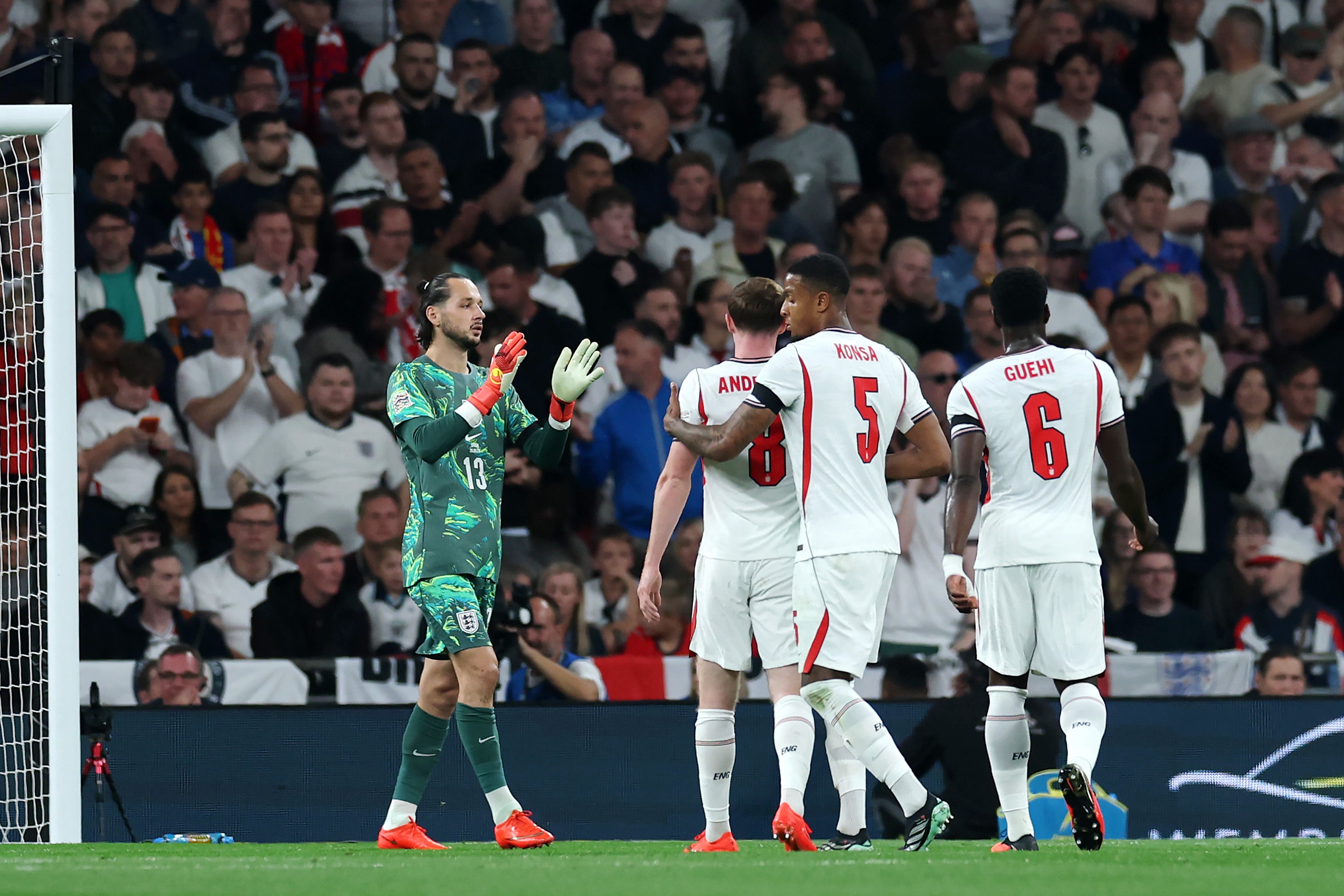 England’s defence made costly errors against Spain (Getty)
