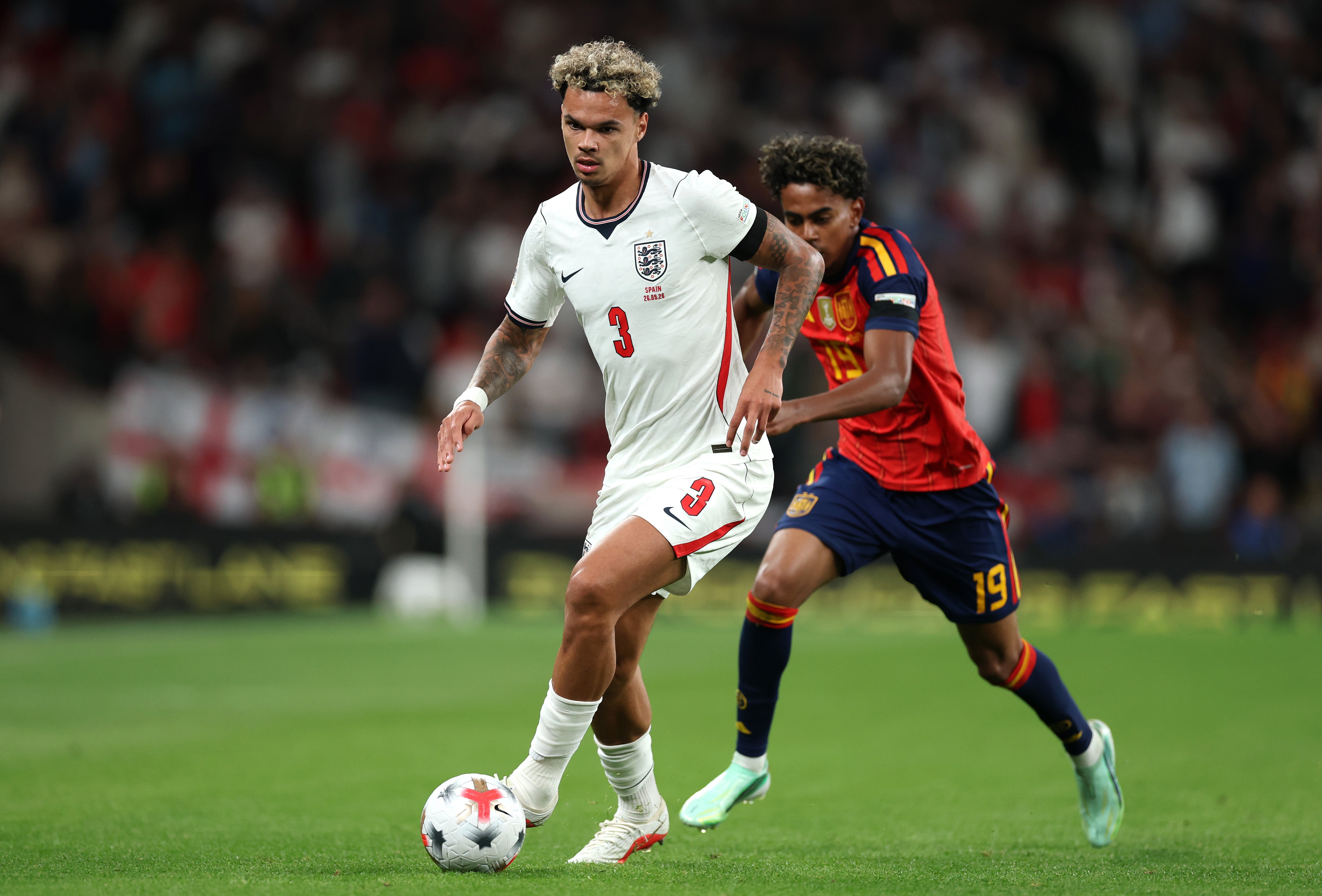 Nico O’Reilly is a doubt for the game in Prague (Getty)
