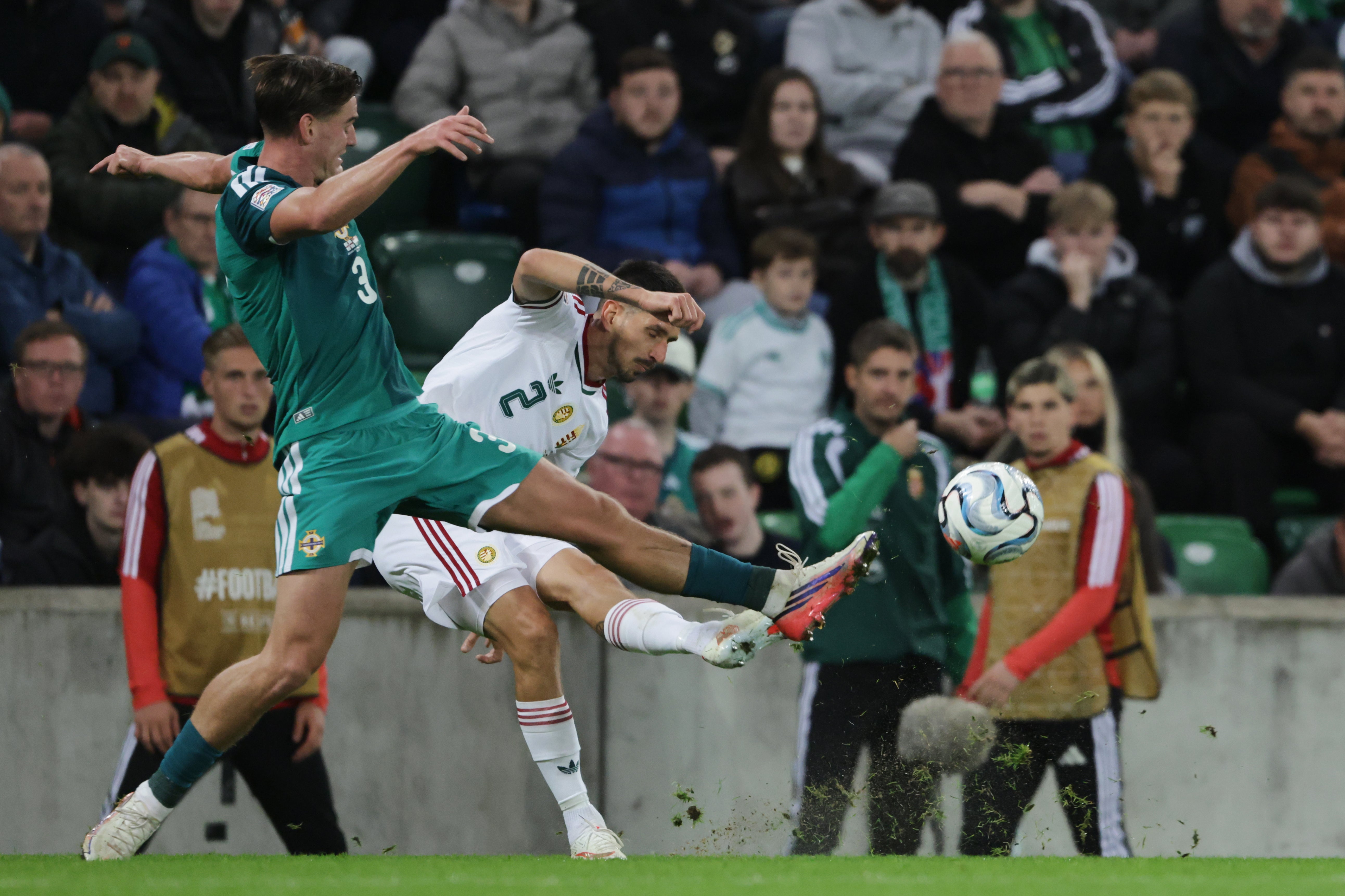 Northern Ireland battled to a 0-0 draw with Hungary