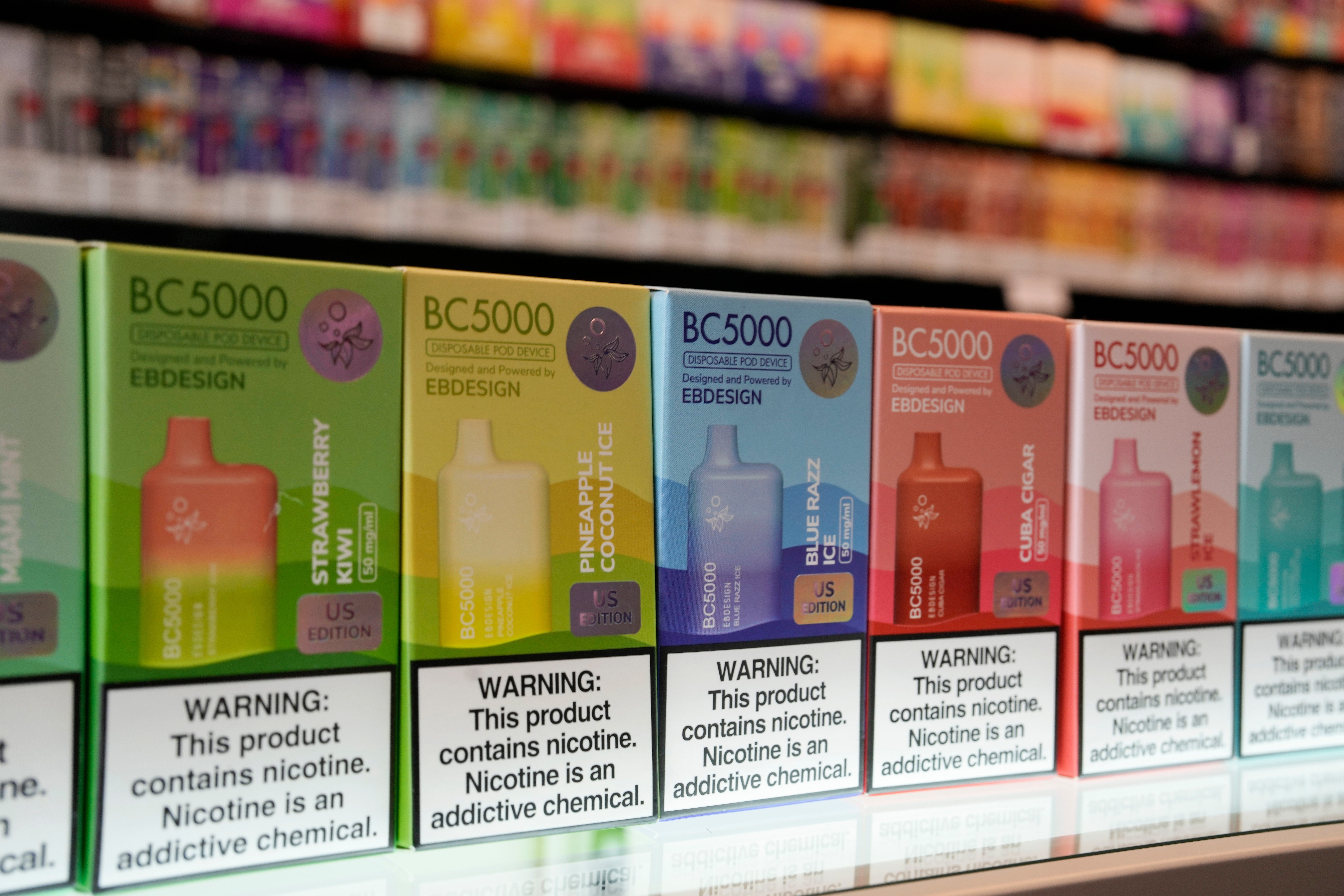 independent.co.uk - Olga R. Rodriguez - Newsom signs California law banning sales of single-use, battery-powered vapes