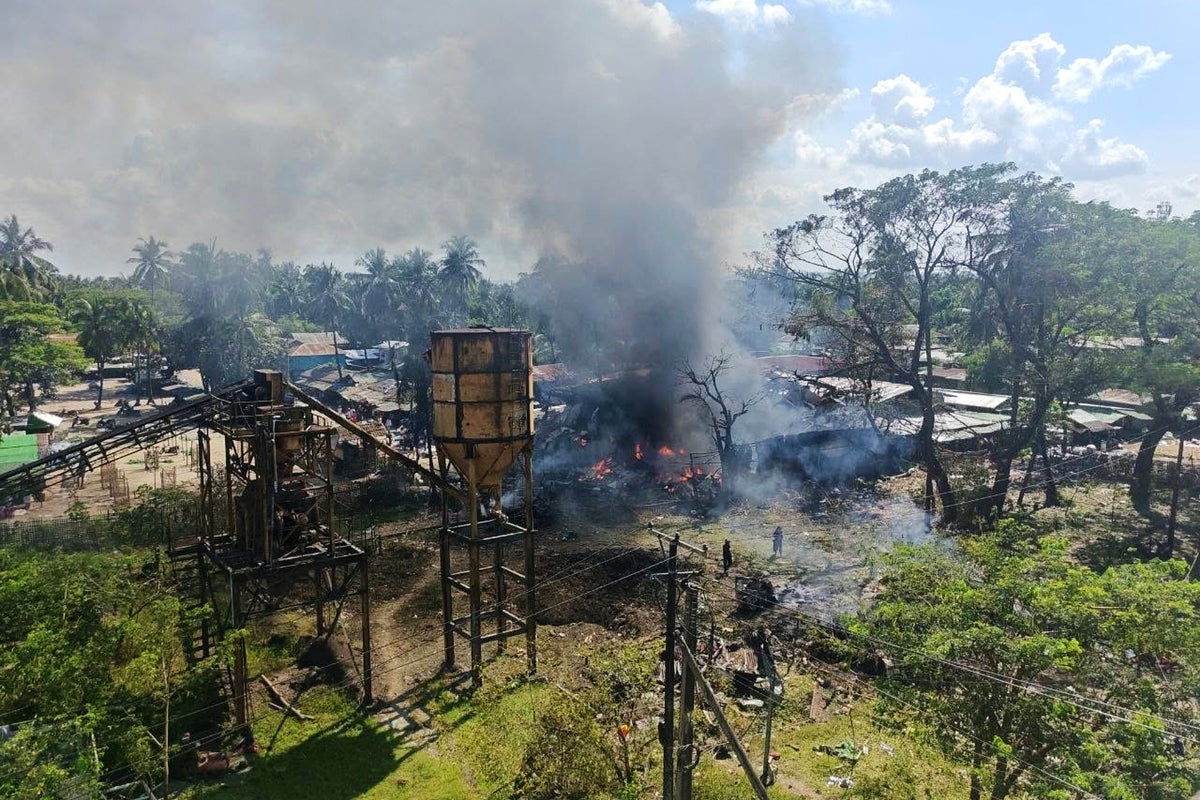 Myanmar airstrike kills 49 near Rakhine market, army says