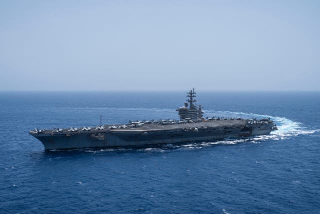 Commissioned in 1977, the nuclear-powered Nimitz-class USS Dwight D. Eisenhower ranks among the oldest active aircraft carriers in service