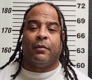 A 2025 mugshot showing suspect Emonnie Branch