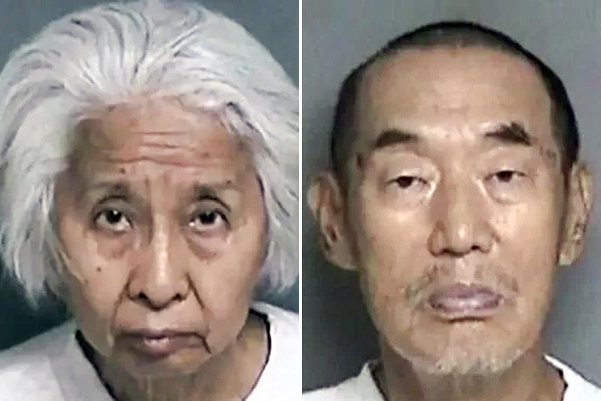 First pictures of elderly couple accused of taking turns fatally shooting their son-in-law