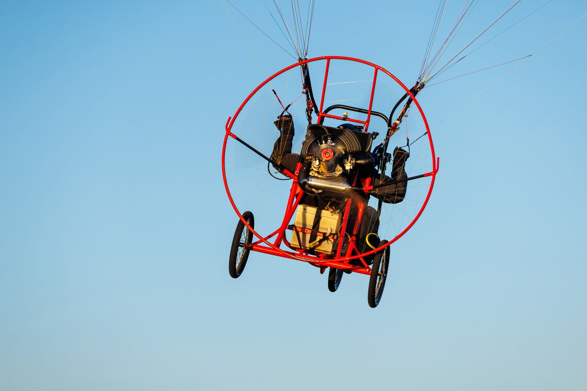 Paramotor pilot ordered to pay £8000 to walker he ran over in failed takeoff