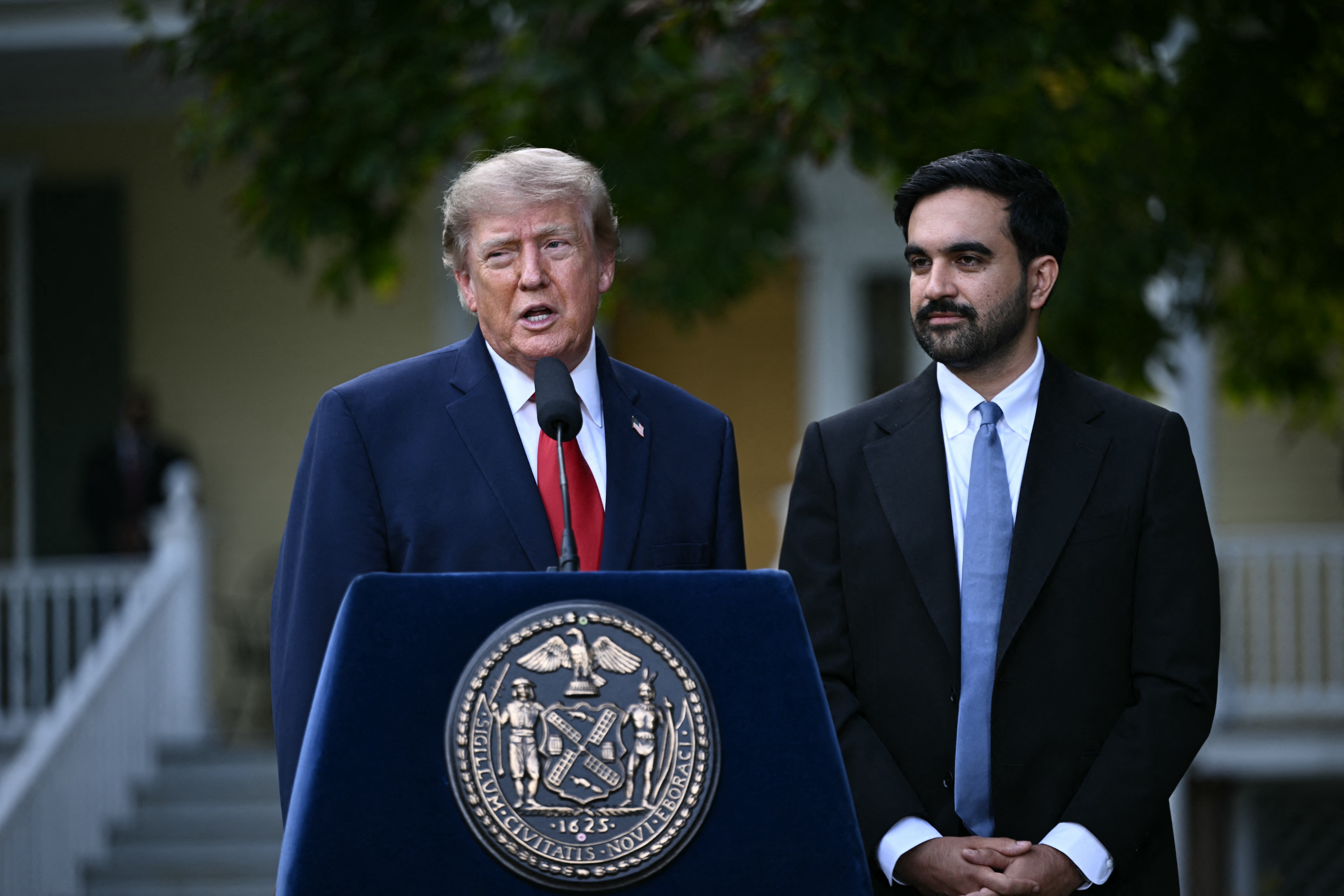 Trump and Mamdani met last week in New York City (AFP/Getty)