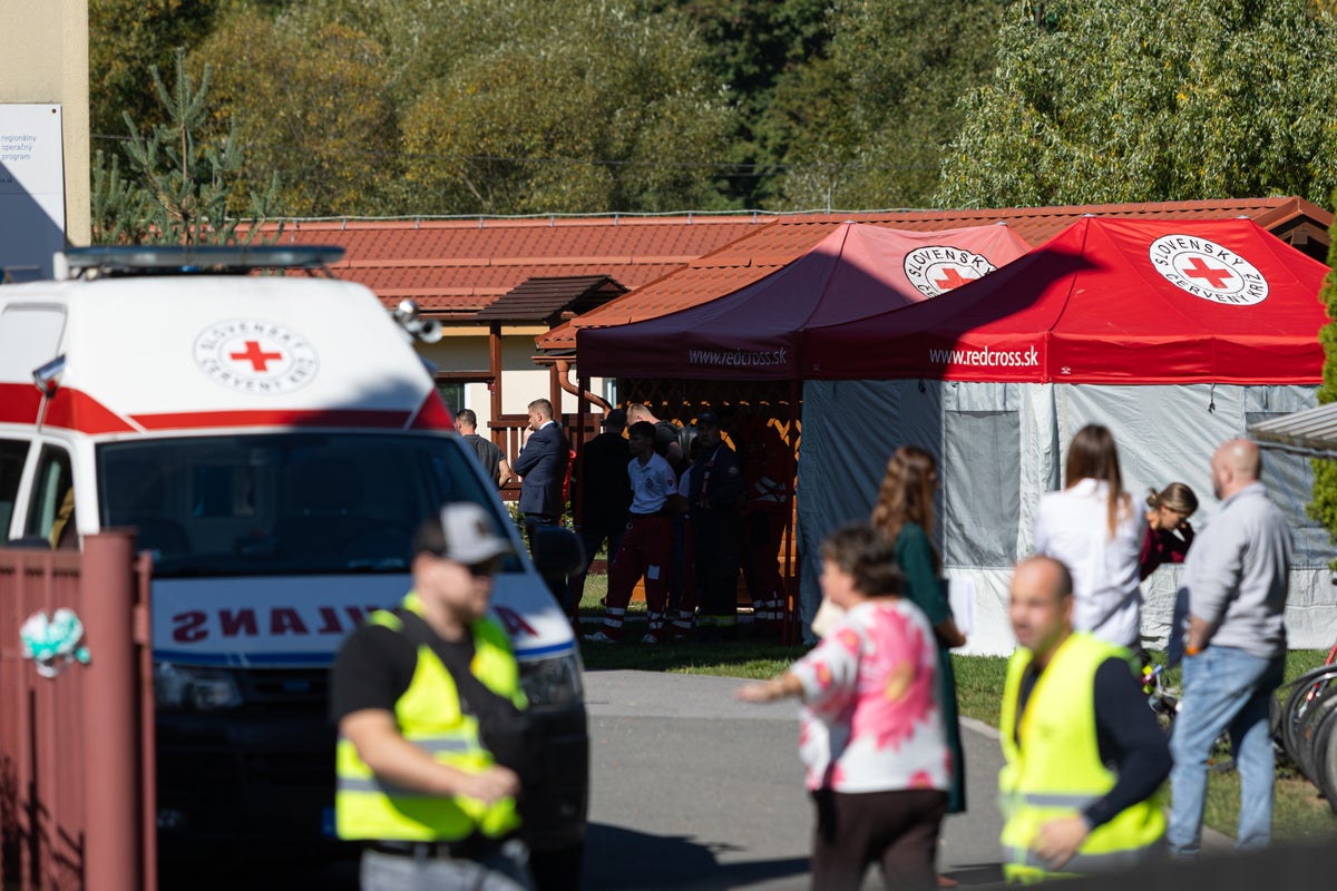 Teacher killed in student attack at an elementary school in Slovakia, 2 others injured