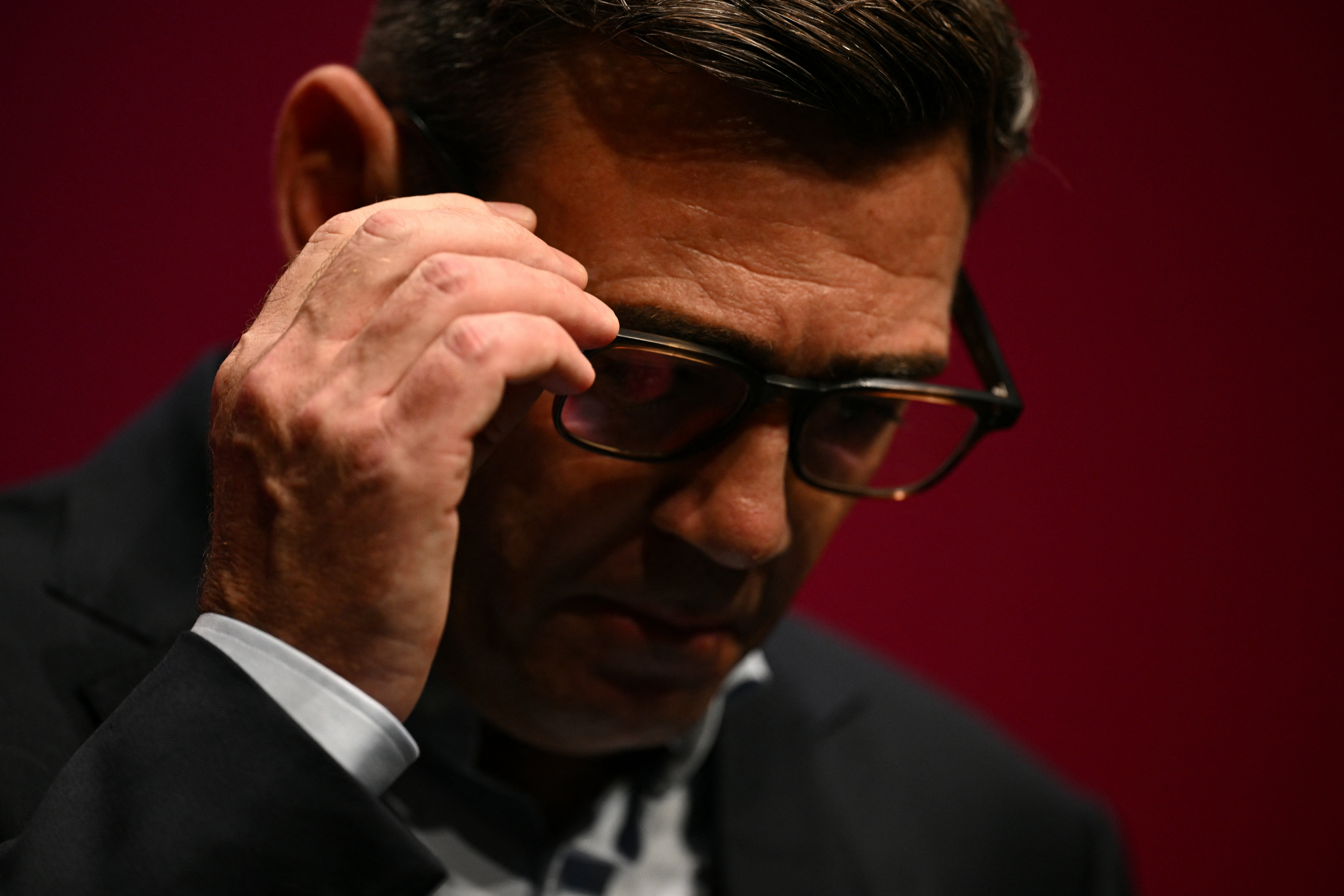 Andy Burnham made his first speech at Labour Party conference as leader on Tuesday