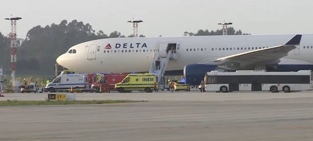 The plane’s cabin had filled with smoke, forcing the plane to land just hours after leaving Barcelona