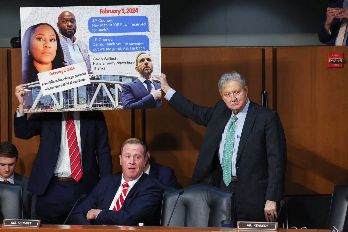 Republican fumbles Jack Smith conspiracy theory and calls Trump prosecutor ‘dirtbag’ in testy hearing