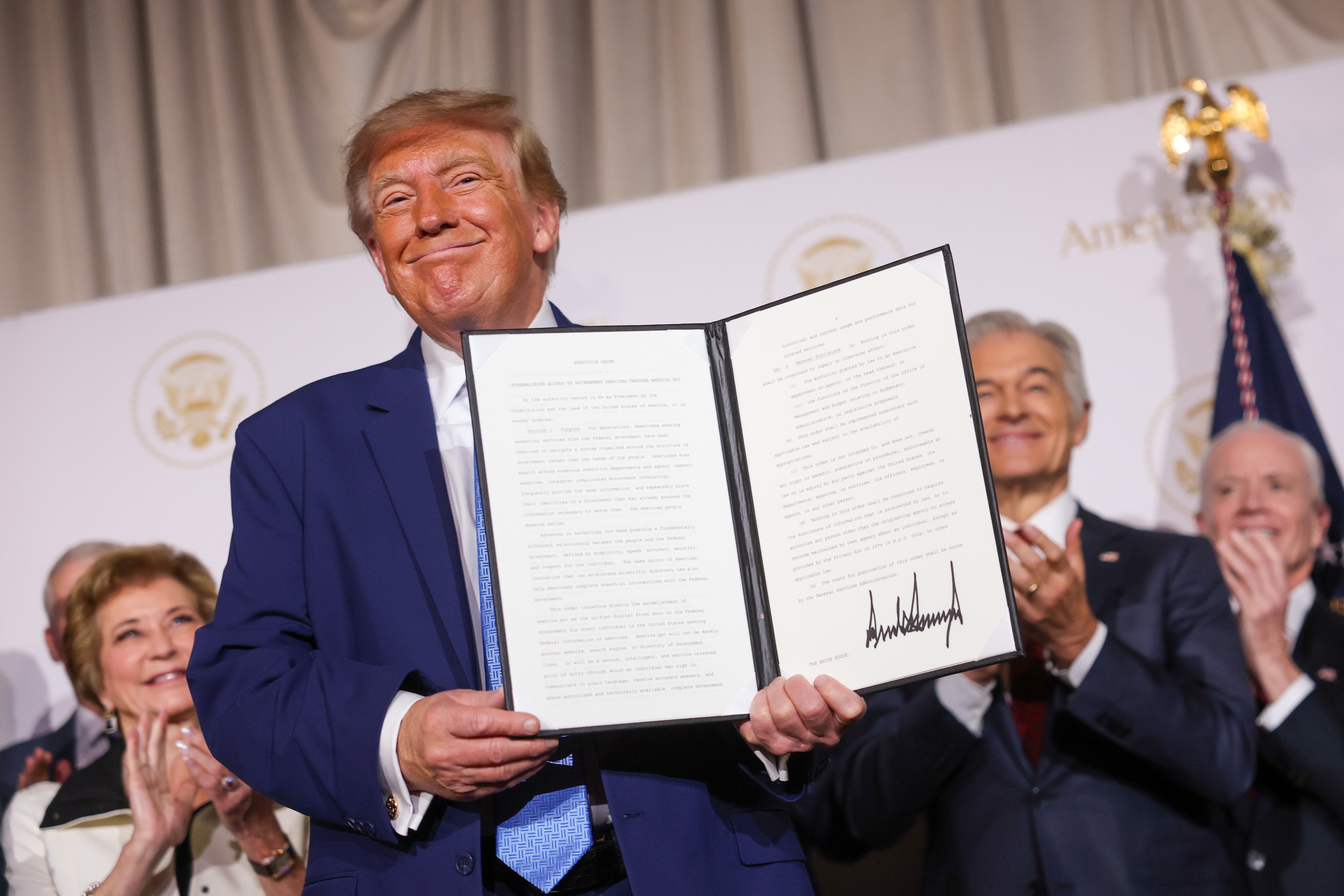 Trump unveils AI‑powered portal America.gov to centralise federal services
