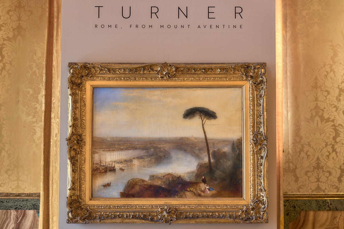 Turner's masterpiece of Rome returns to city ahead of UK sale that could set a record