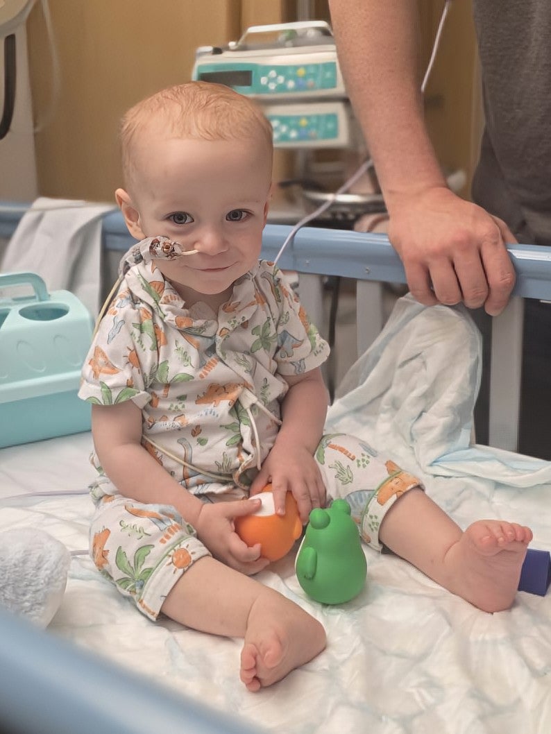 Mother issues urgent appeal for stem cell donor to save baby after teething misdiagnosis