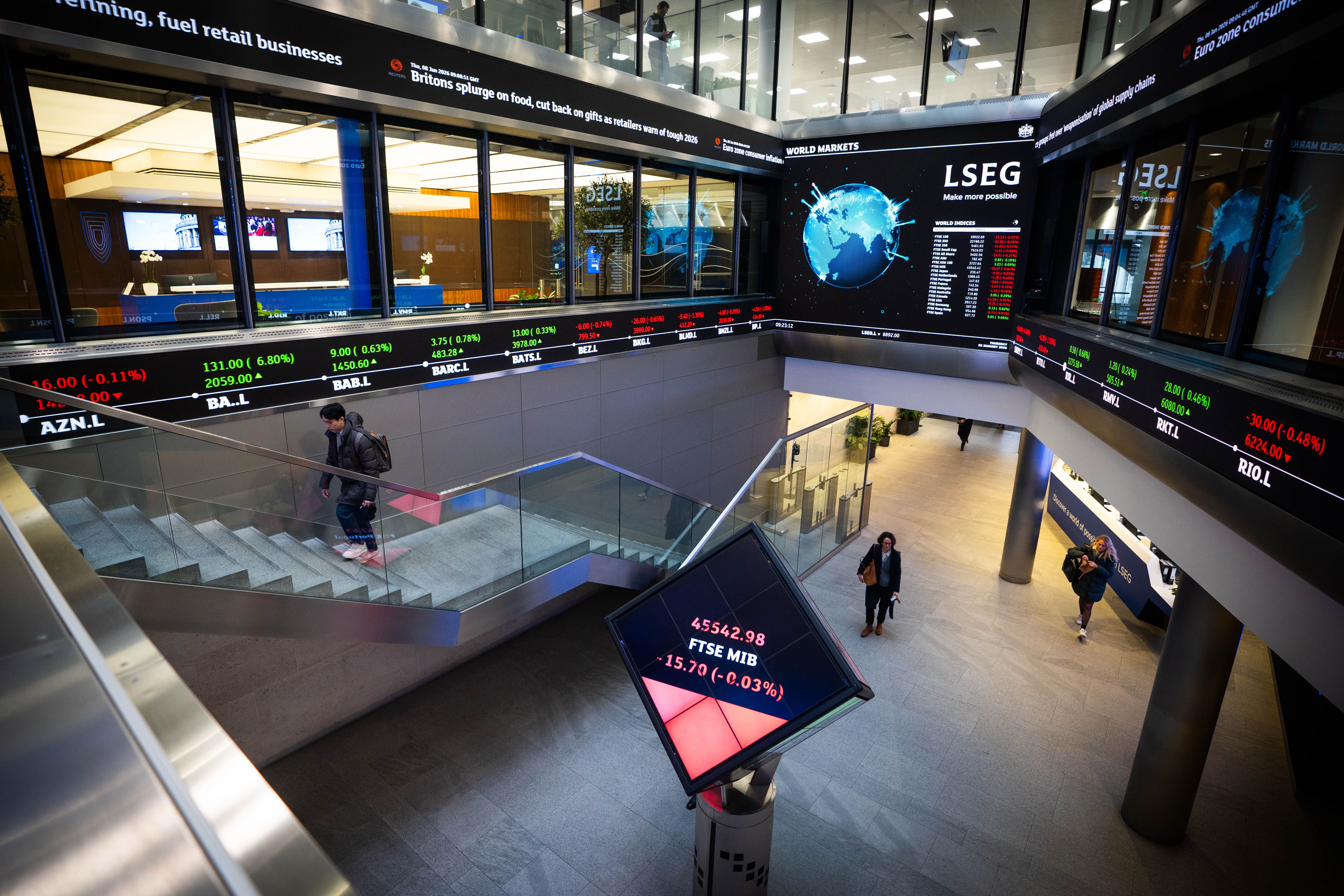 independent.co.uk - Jeremy Cutler - FTSE 100 falls as bond worries offset lower oil