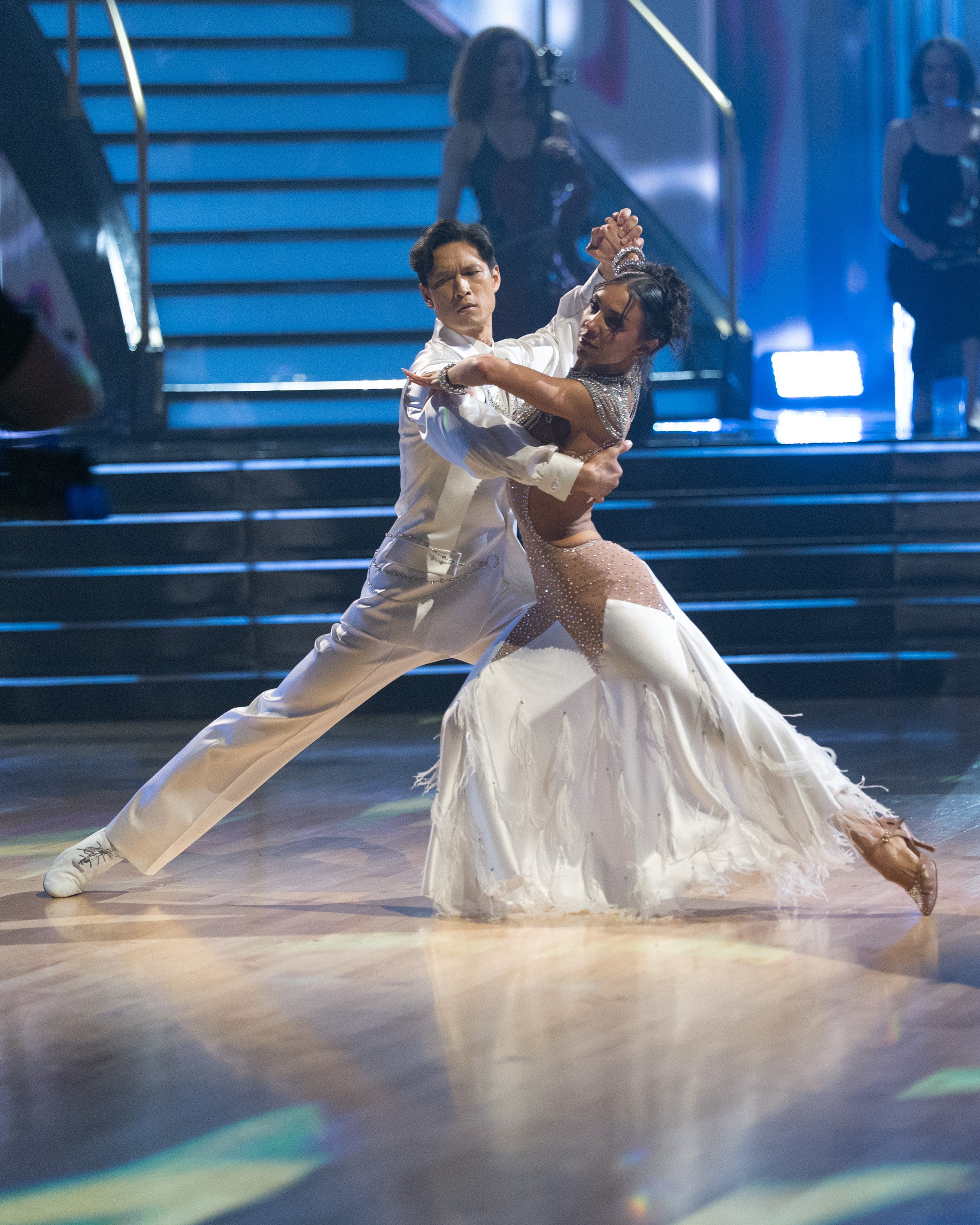 Harry and Jenna scored an 18 out of 30 during week 2 (Disney)