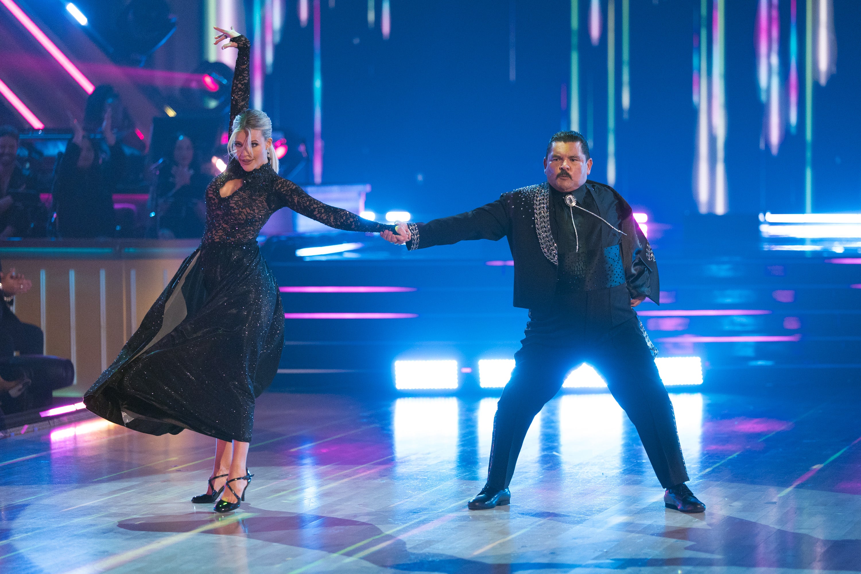 Witney and Guillermo were at the bottom of the leaderboard after week 2 (Disney)