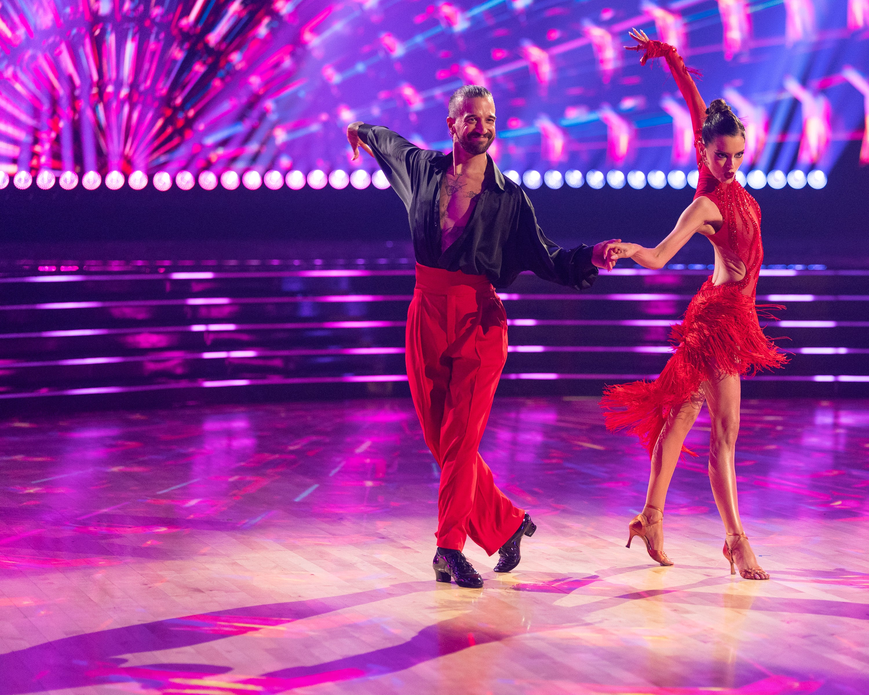 Mark and Maura scored a 19 out of 30 during week 2 (Disney)