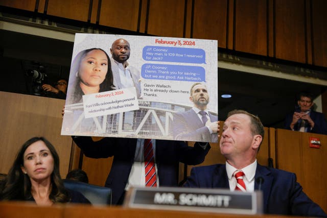 Senator Eric Schmitt was warned that his facts were ‘unvetted’ before his attempt to discredit former special counsel Jack Smith unraveled into a viral gaffe, according to a new report