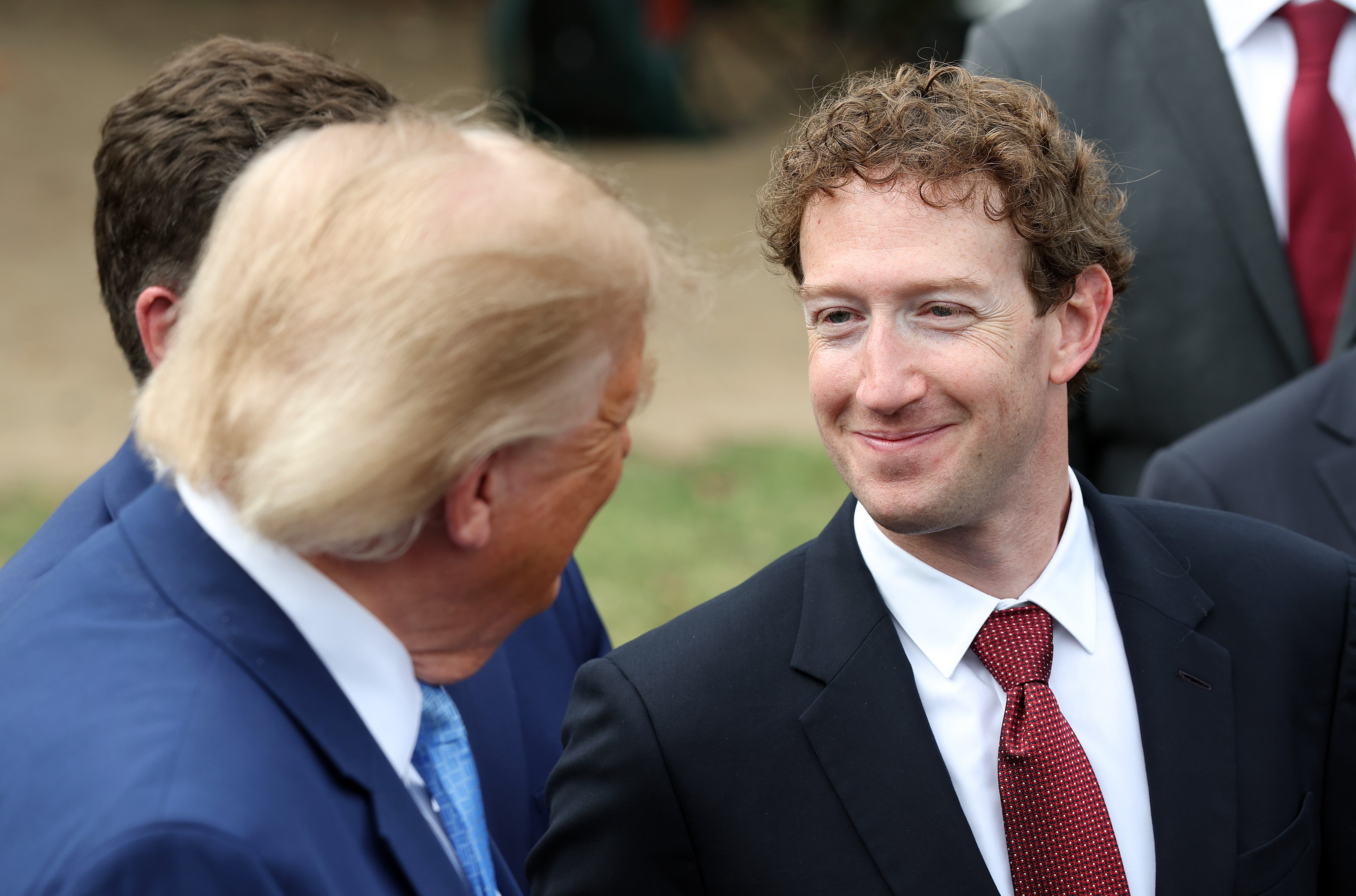 Meta's Mark Zuckerberg was one of the first to embrace Trump's 'super intelligence' label