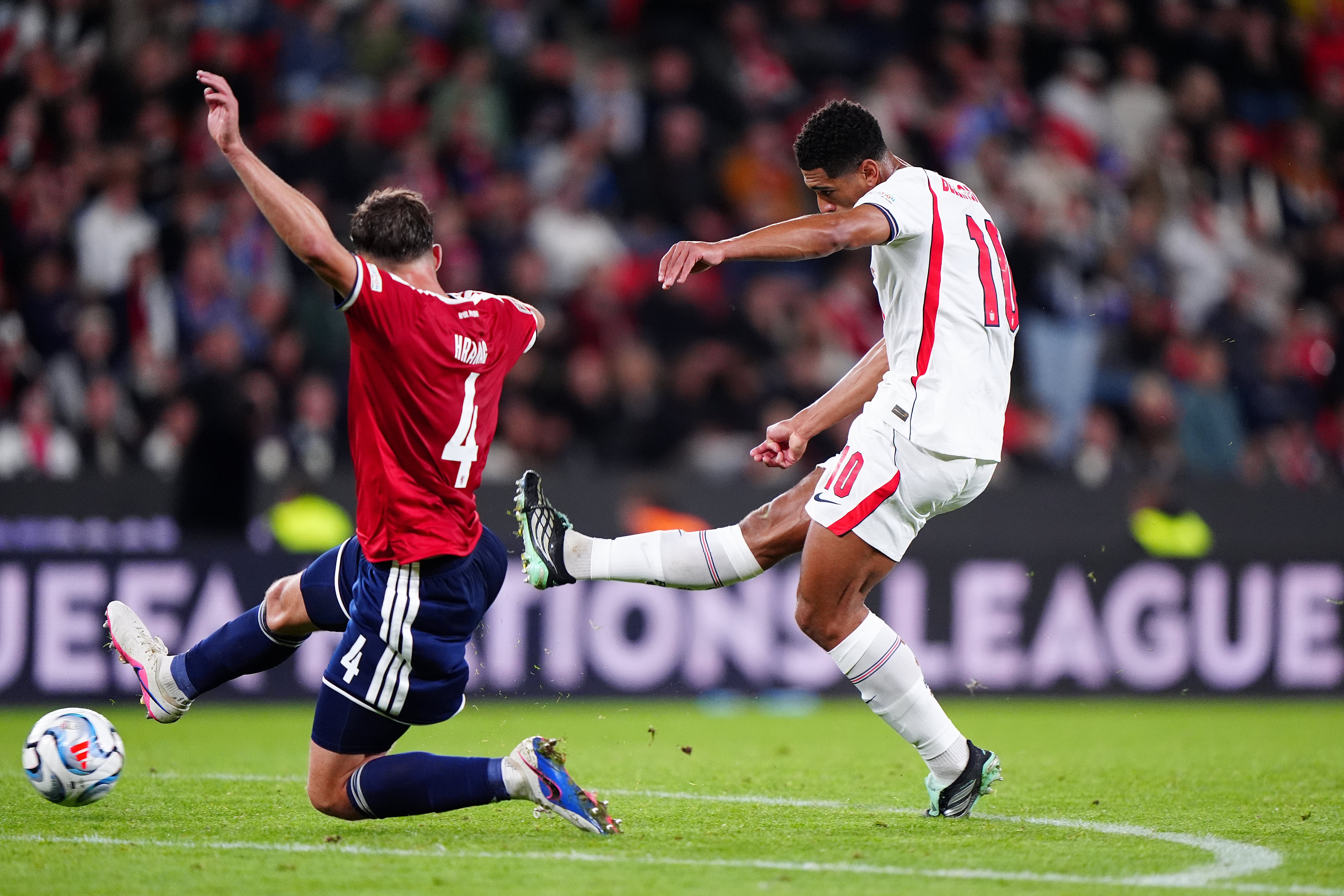 Jude Bellingham produced a lively cameo from the bench (Bradley Collyer/PA)