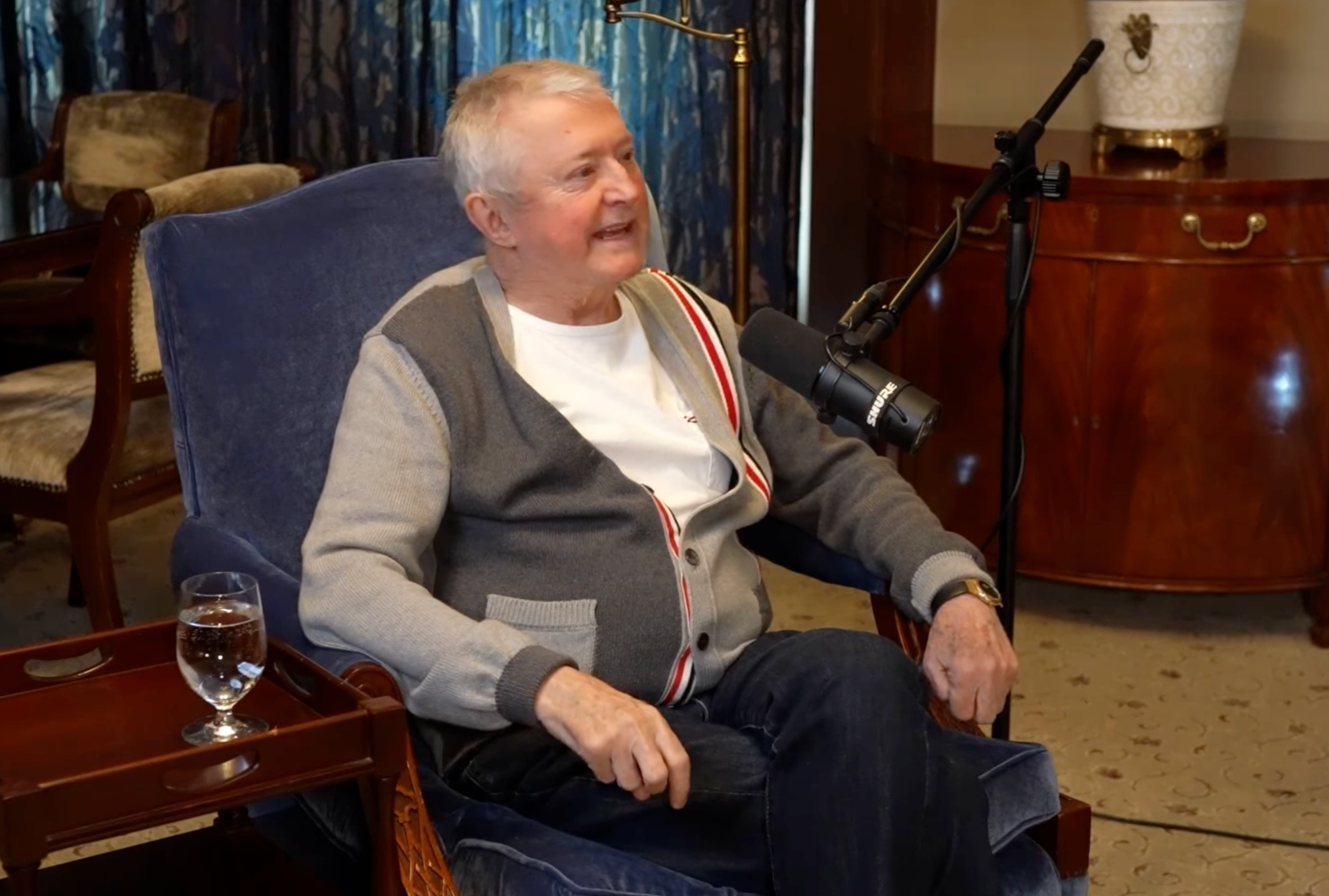 Louis Walsh on the 2 Johnnies podcast (Spotify/The 2 Johnnies)