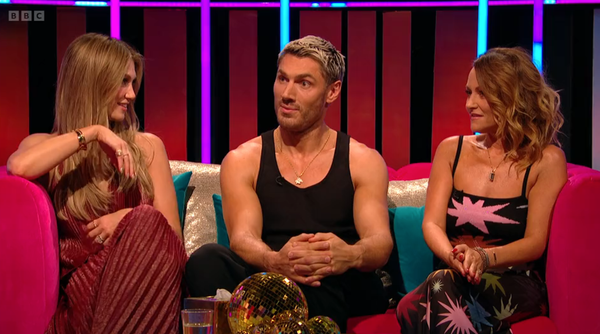 The 'Strictly' cast appeared on the show without their professional dancer partners (BBC)