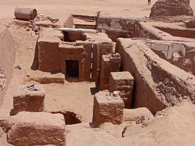 Archaeological site in Egypt’s New Valley