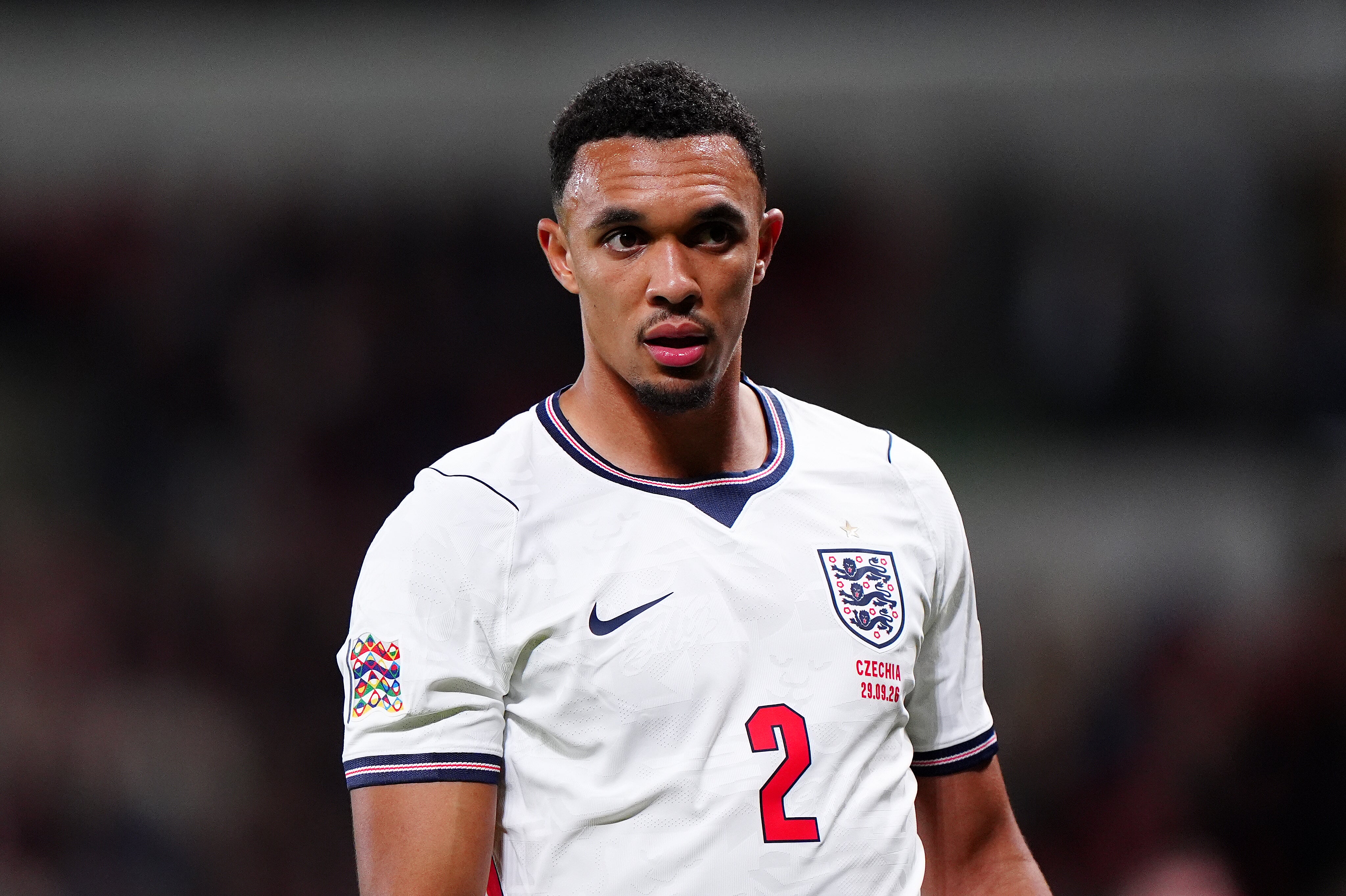Tuchel must decide whether to stick with Trent Alexander-Arnold at right-back for the Croatia clash (PA)