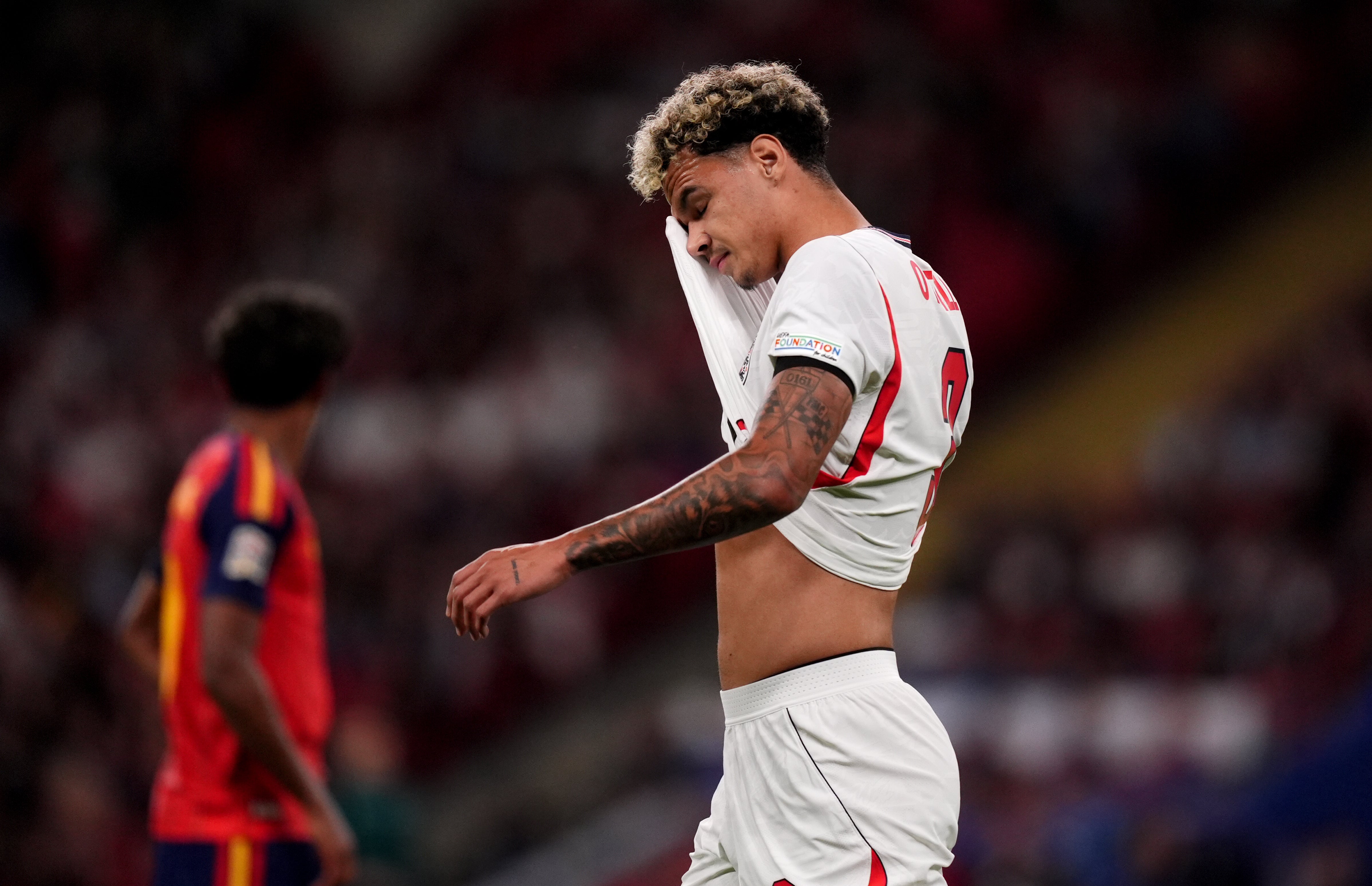 Nico O’Reilly will be assessed before the weekend’s game (PA)