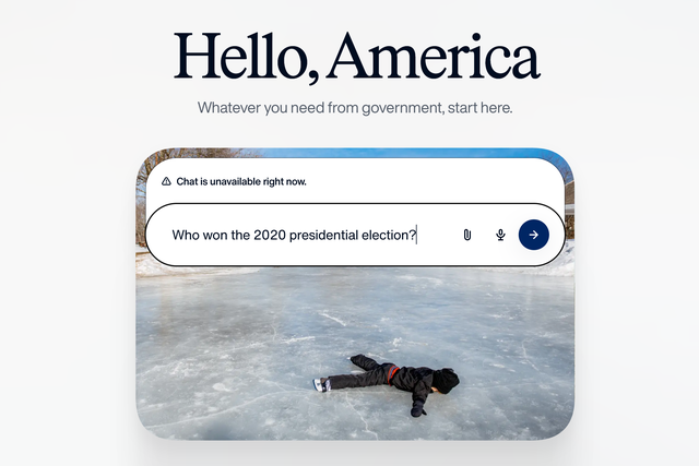 The prompt was 'unavailable' Wednesday morning and returned an error message when The Independent attempted to test it