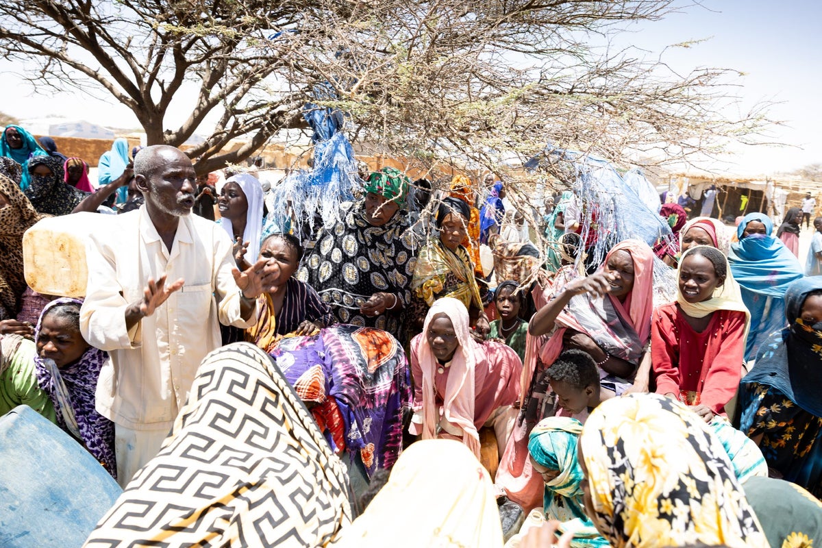 Sudan war forces over a million refugees into Chad camps