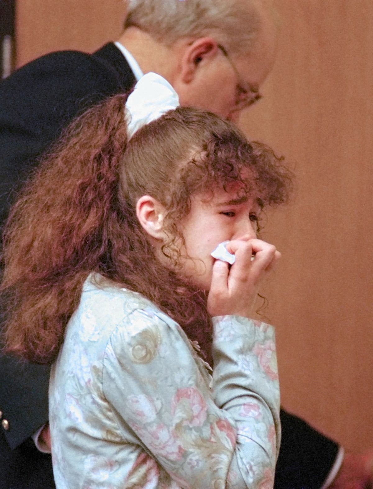Pike in Knox County Criminal Court in Knoxville, Tennessee, on March 30, 1996, after being sentenced to death (Knoxville News-Sentinel)