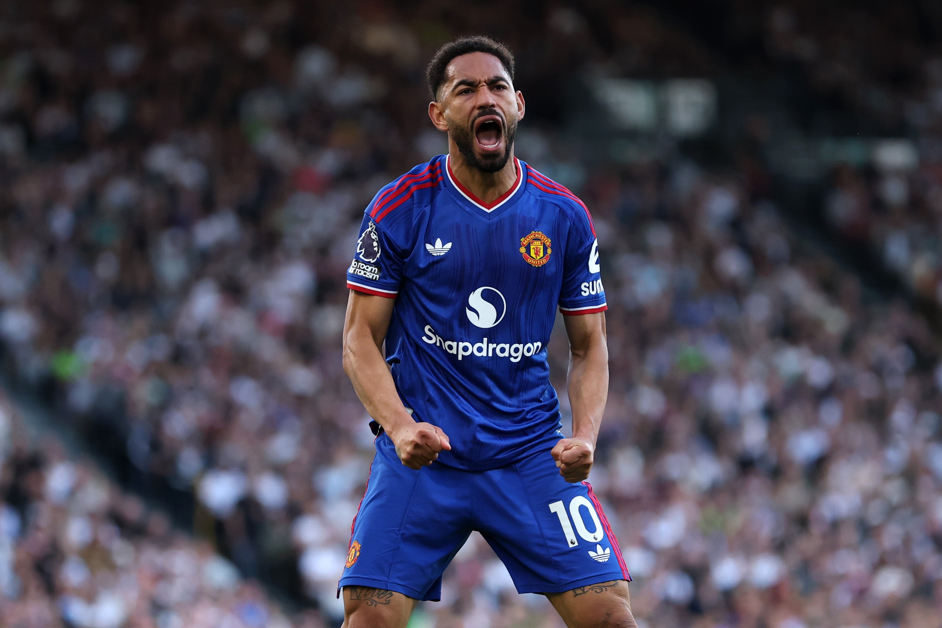 Matheus Cunha rescued a point for Man United (Getty)