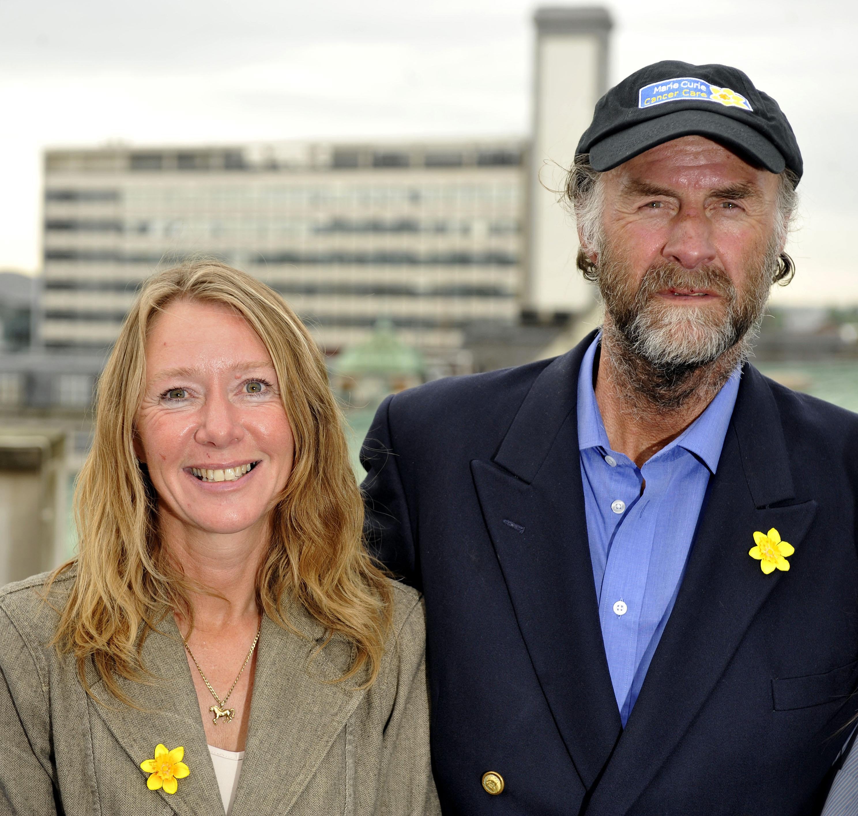 Sir Ranulph’s wife Louise Millington-Cotes has allowed certain visitors to see him