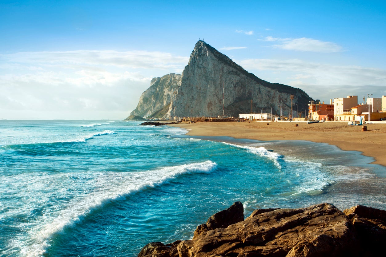 The Rock of Gibraltar is the territory’s most well-known landmark