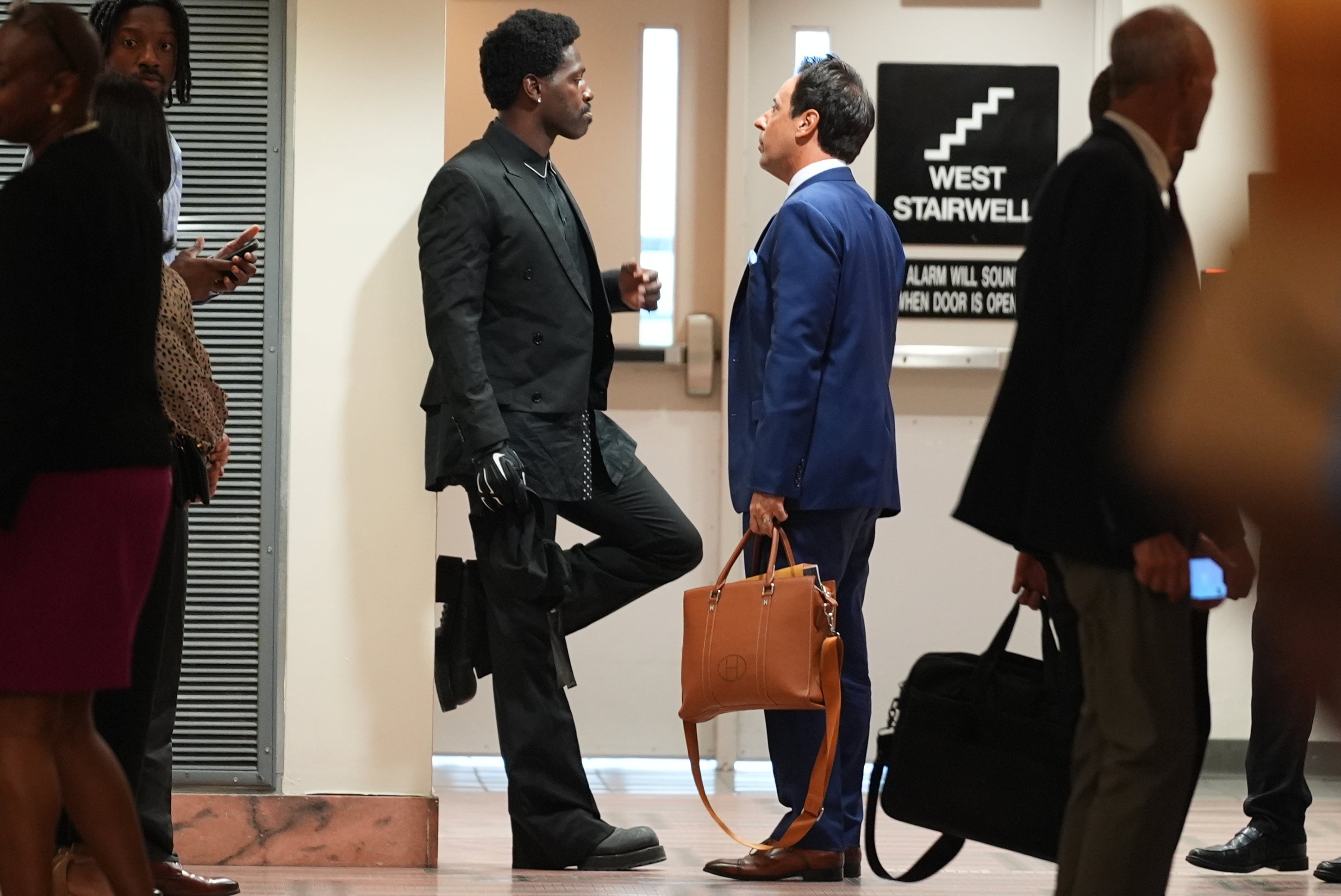Brown was ready to plead no contest to aggravated assault and be sentenced to probation, his lawyer said (AP Photo/Marta Lavandier)