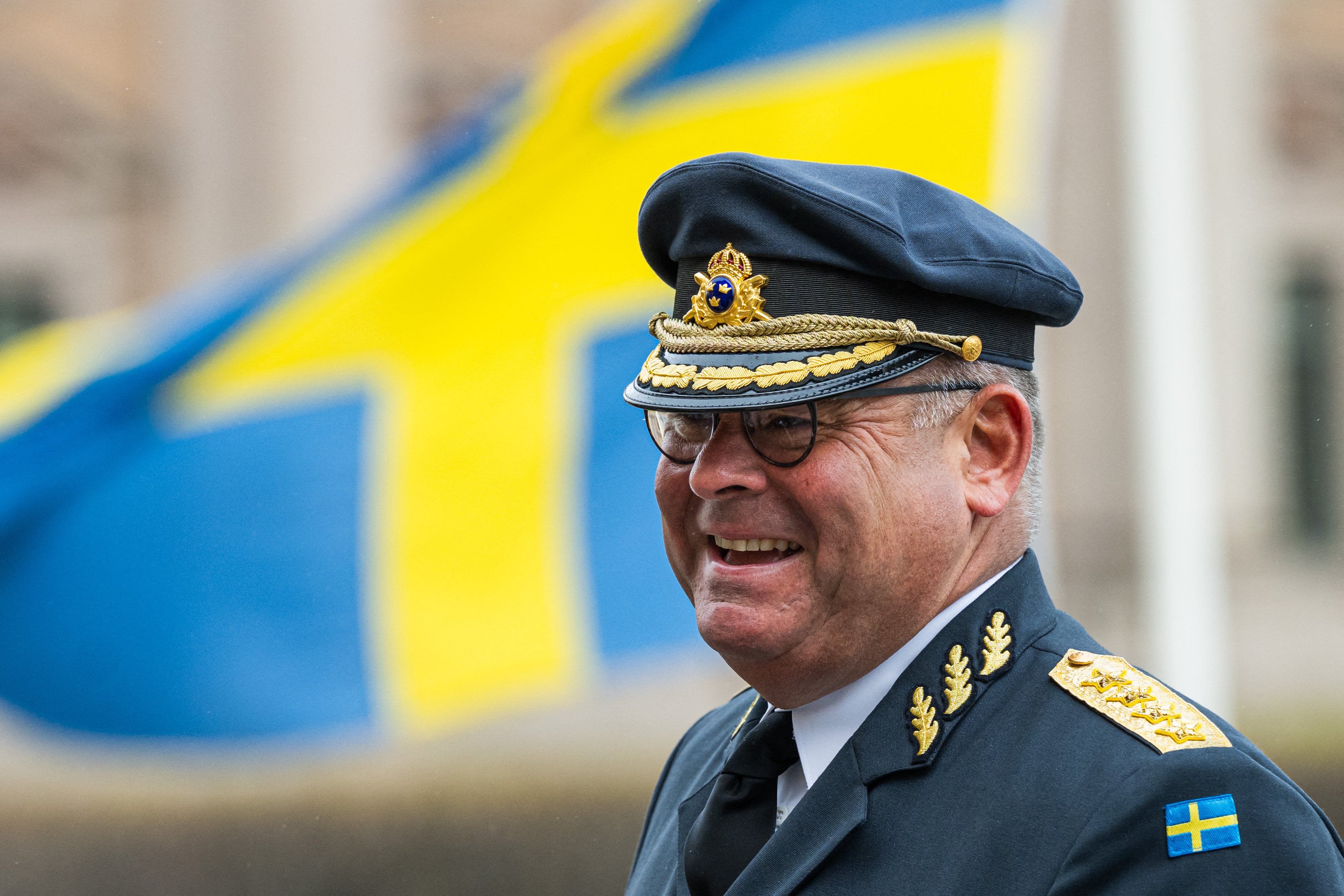 General Michael Claesson (pictured last year) and Sir Richard Knighton stressed the importance of greater interoperability and collaboration with allies (AFP/Getty)