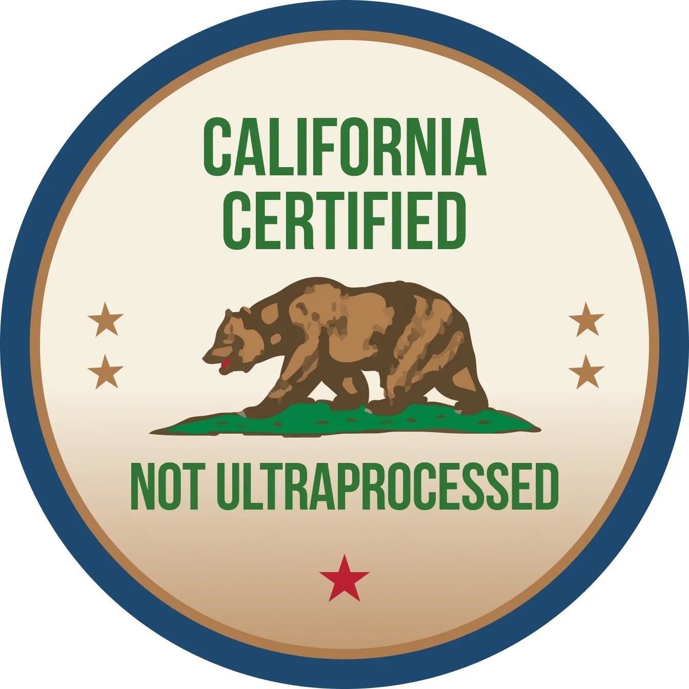 A potential mockup of the ‘California Certified’ seal