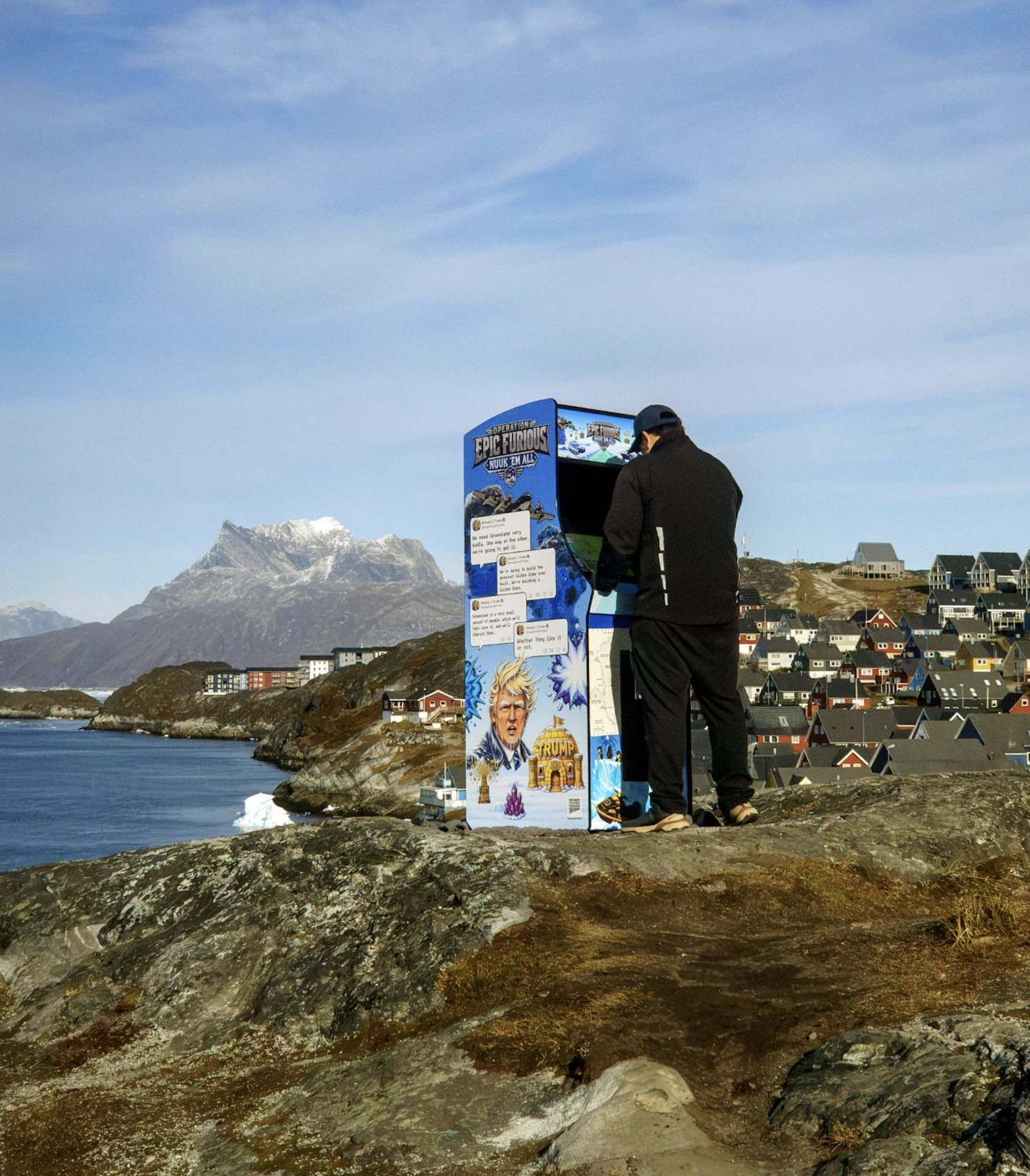 A fourth console was installed in Nuuk, the capital of Greenland, the group said