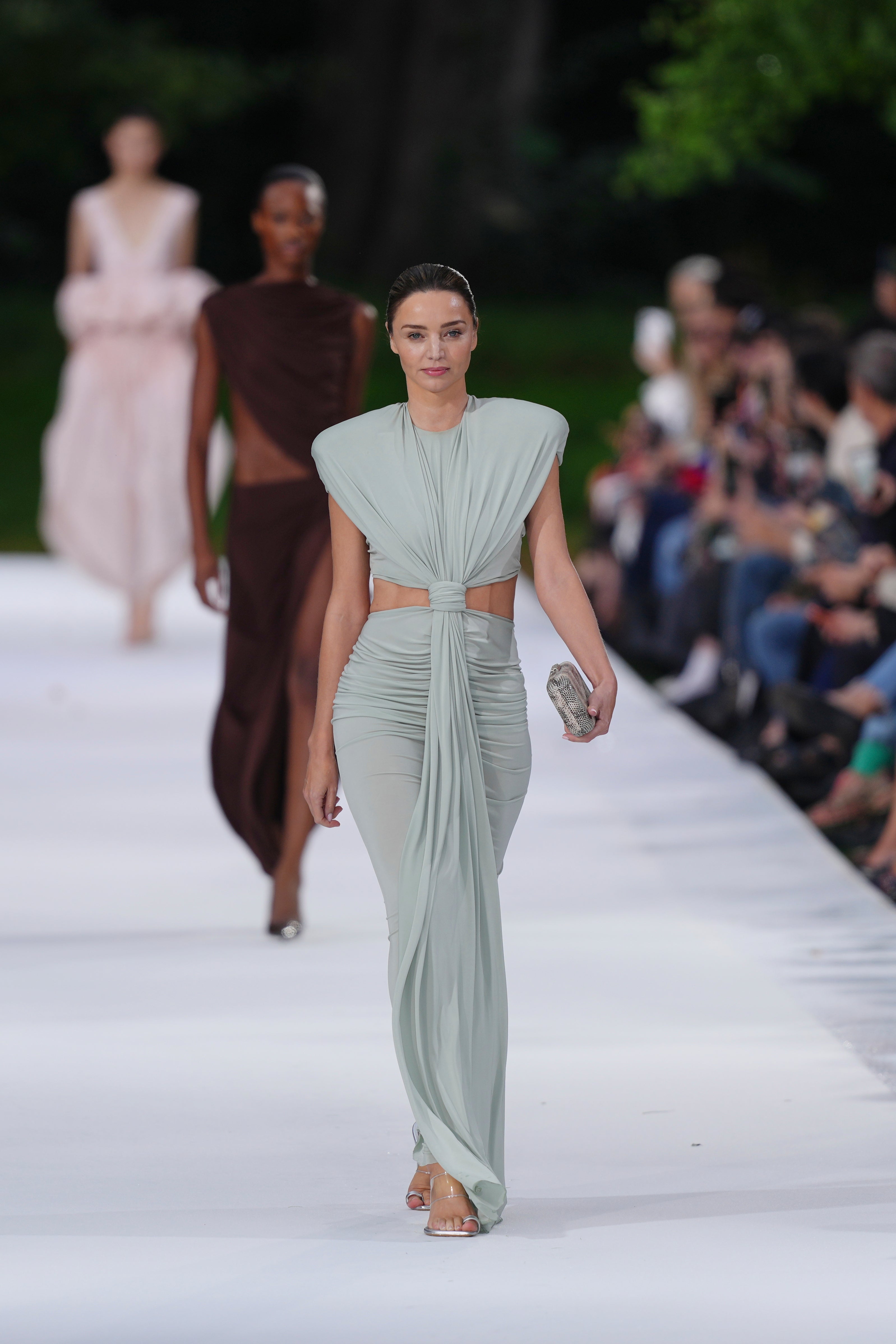 Miranda Kerr on the Stella McCartney runway (Aurelien Morissard/AP) (AP)