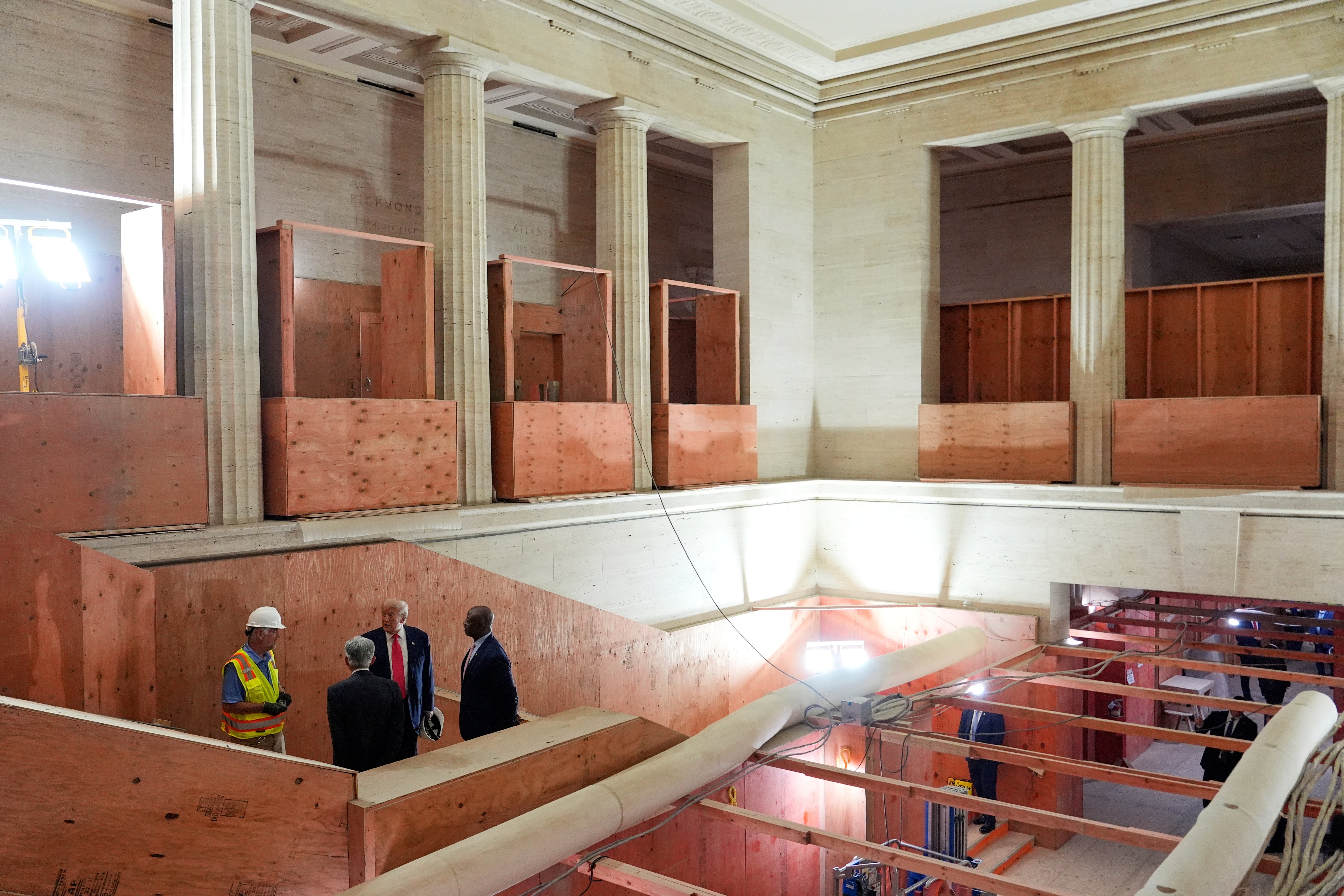 Federal Reserve building renovation
