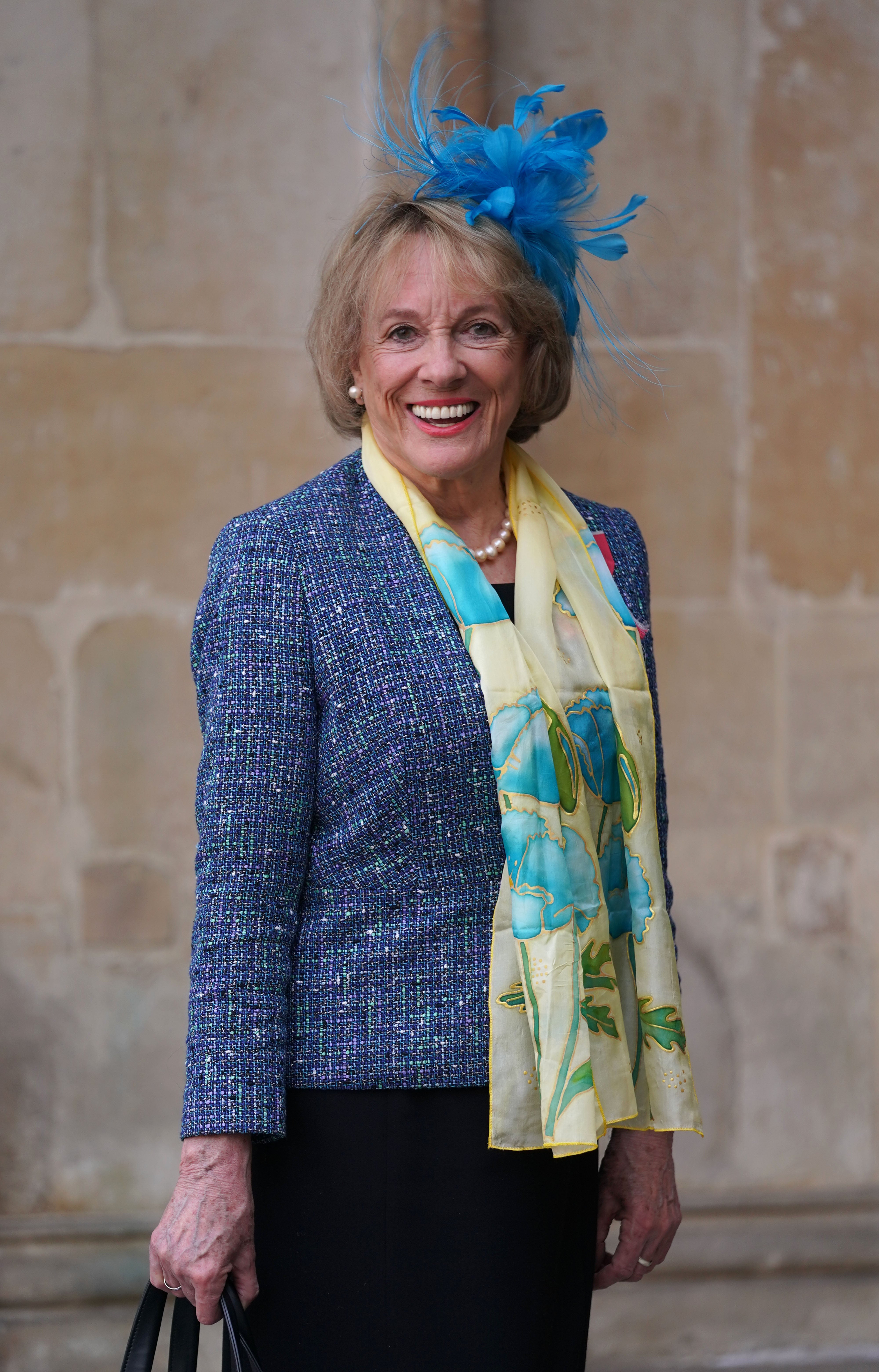 Dame Esther Rantzen, at the Service of Thanksgiving for Forces' sweetheart Dame Vera Lynn at Westminster Abbey in 2022 (PA)