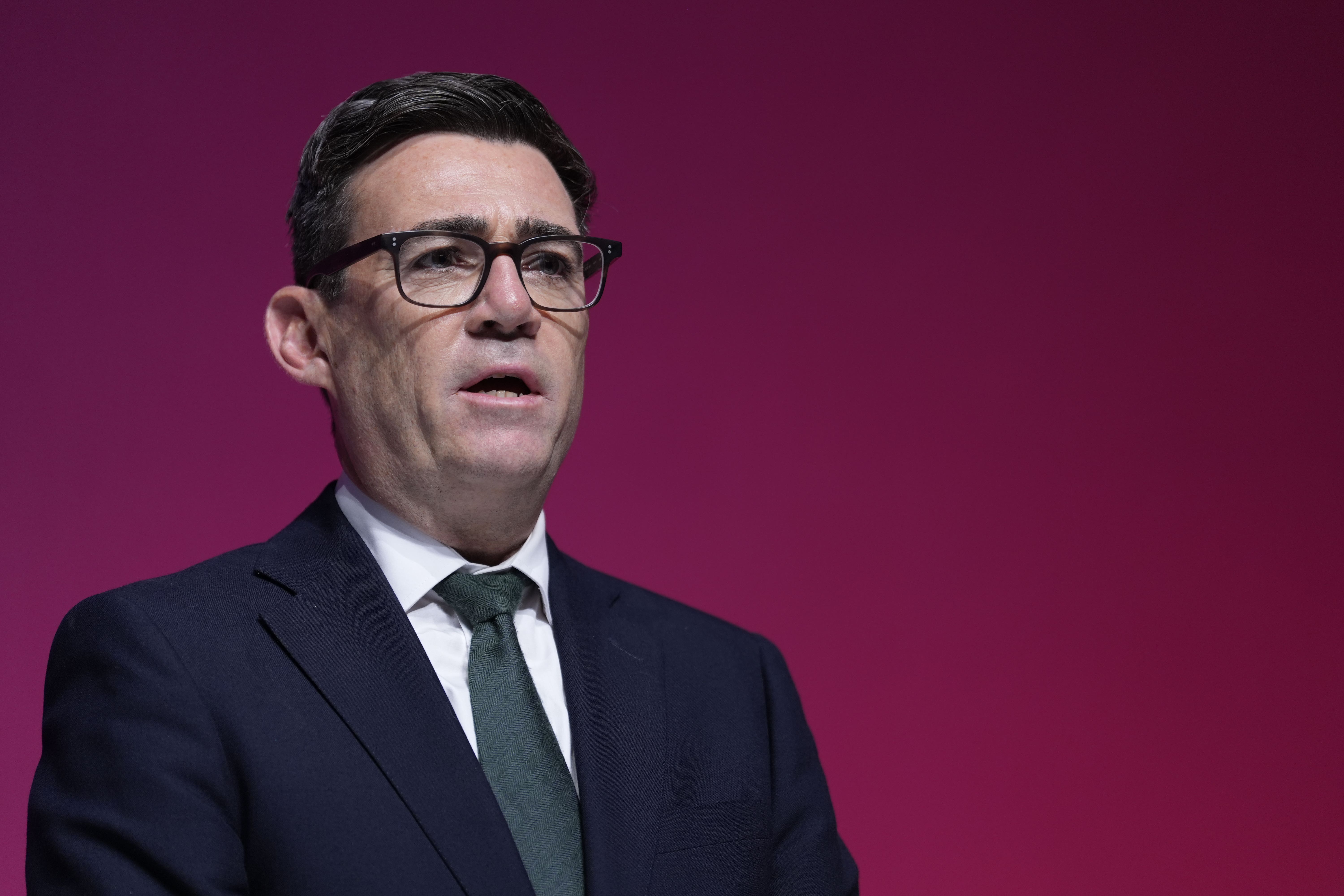 Andy Burnham had his say on the Manchester City verdict (PA Wire)