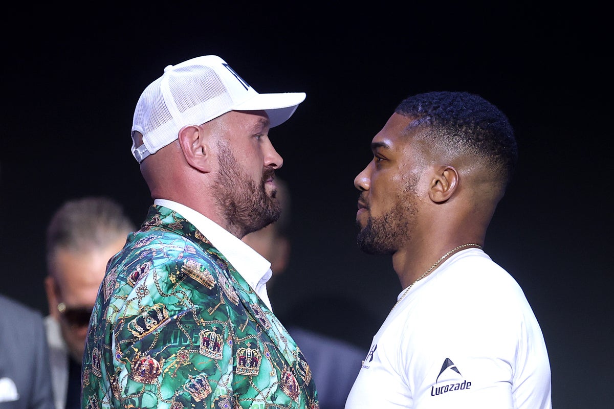 Fury vs Joshua press conference LIVE: AJ and Gypsy King reveal truth behind sparring rumours before first face-off