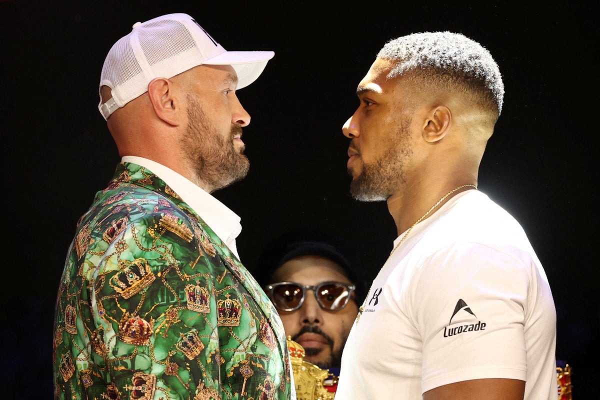 Fury and Joshua hold cordial first face-to-face press conference